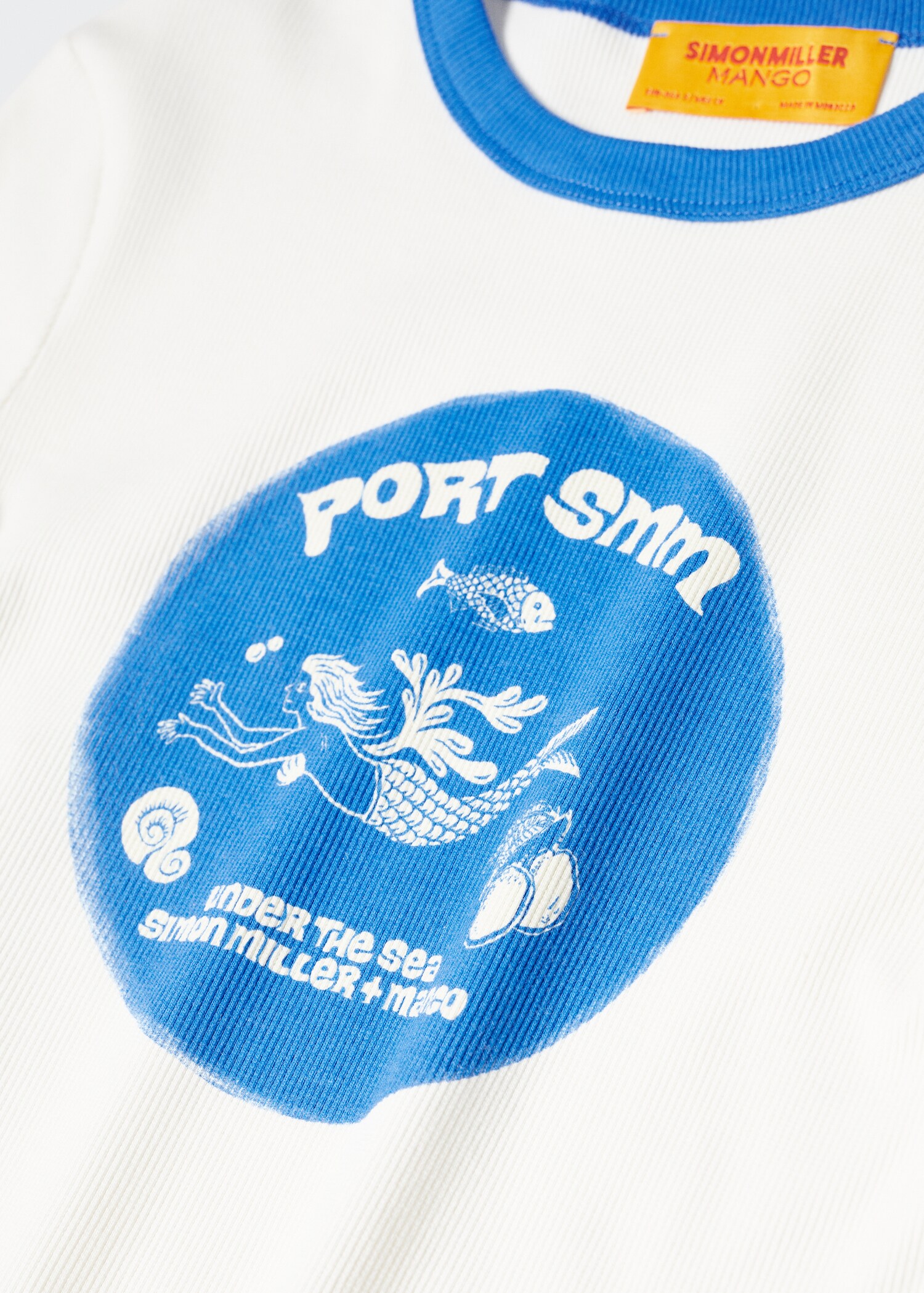 Printed cropped t-shirt - Details of the article 8