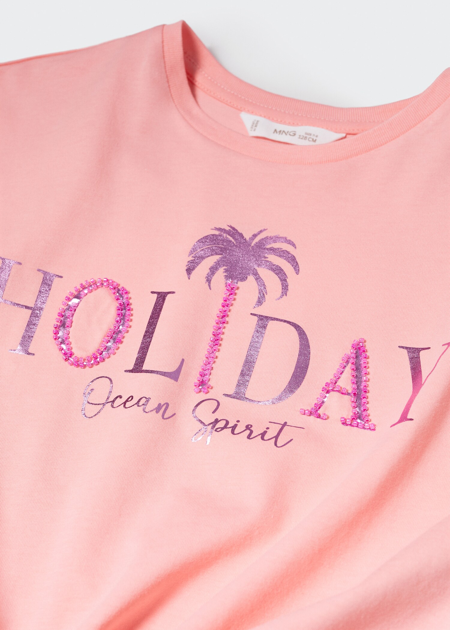 Knot cotton t-shirt - Details of the article 8