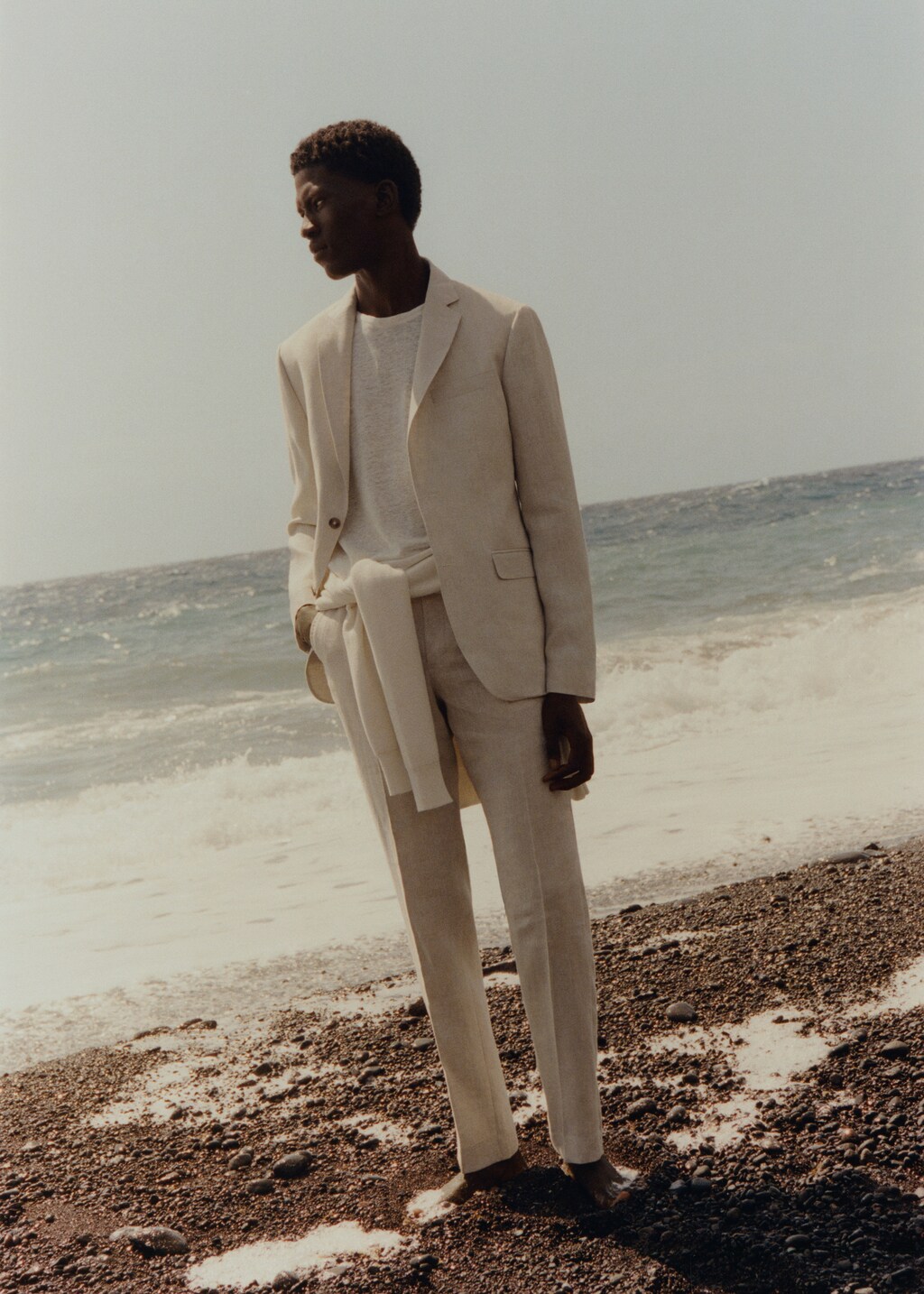 100% linen suit pants - Men | MANGO OUTLET USA