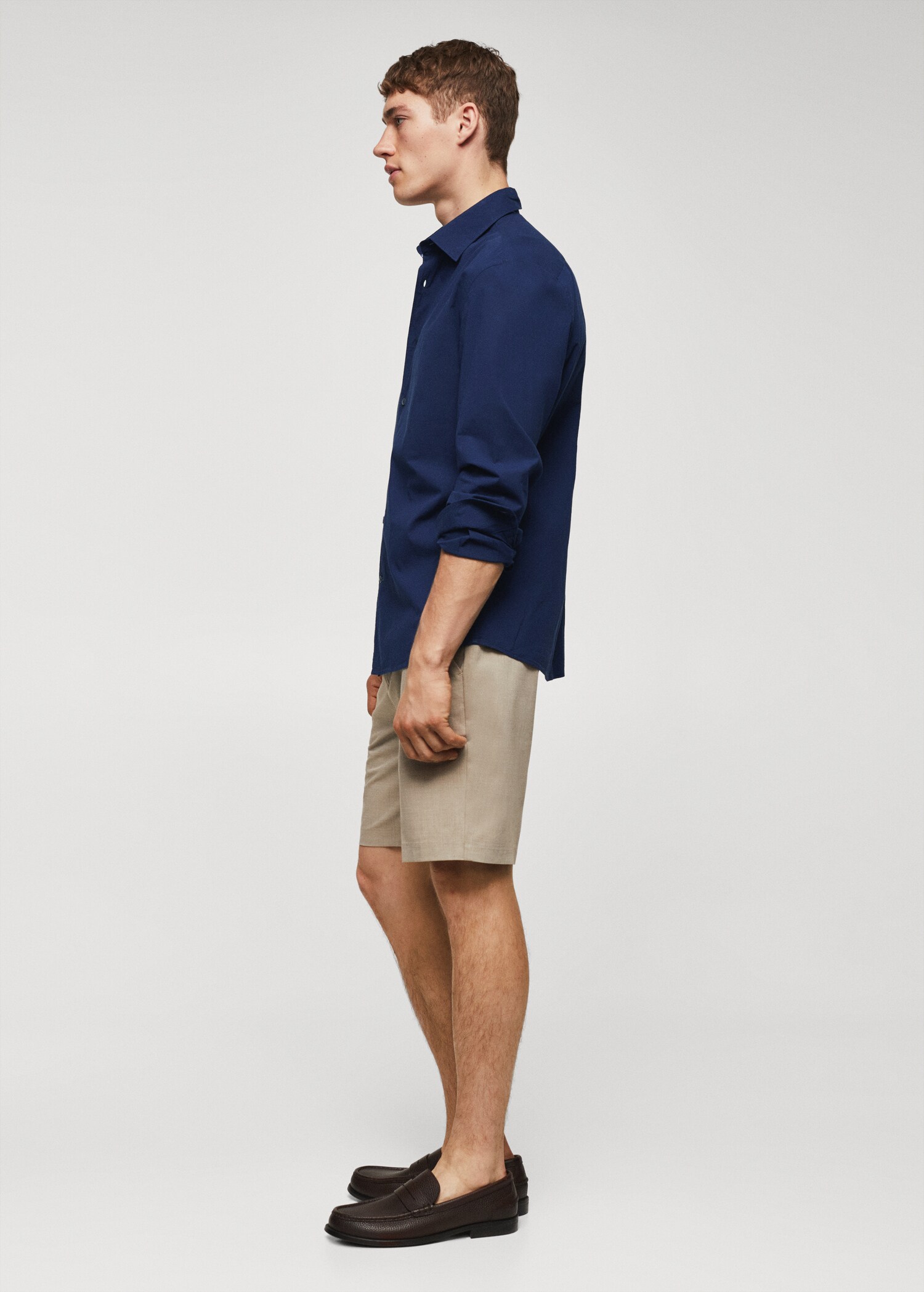 Chemise slim-fit coton seersucker - Détail de l'article 2