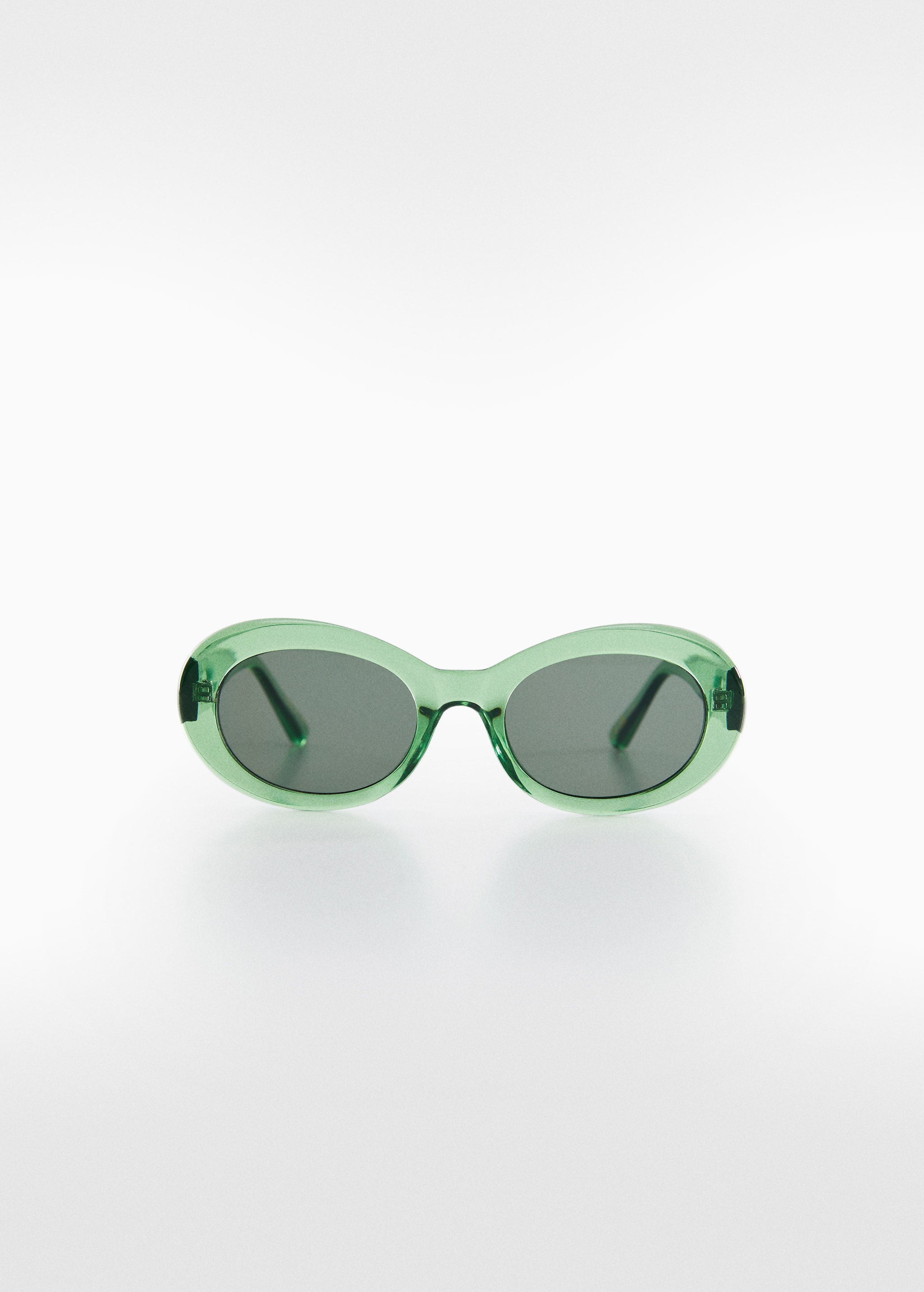 Sonnenbrille mit halbtransparentem Gestell - Artikel ohne Model