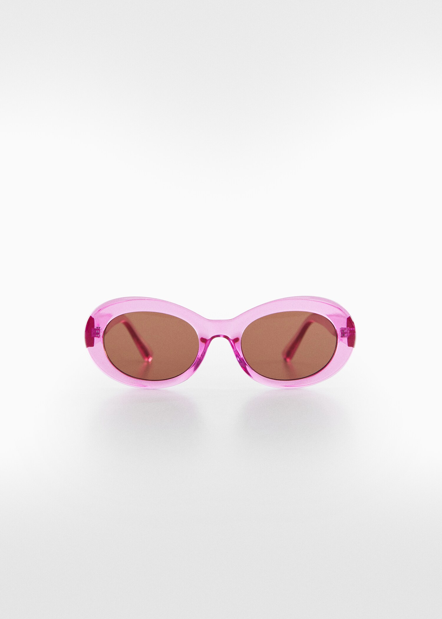 Sonnenbrille mit halbtransparentem Gestell - Artikel ohne Model