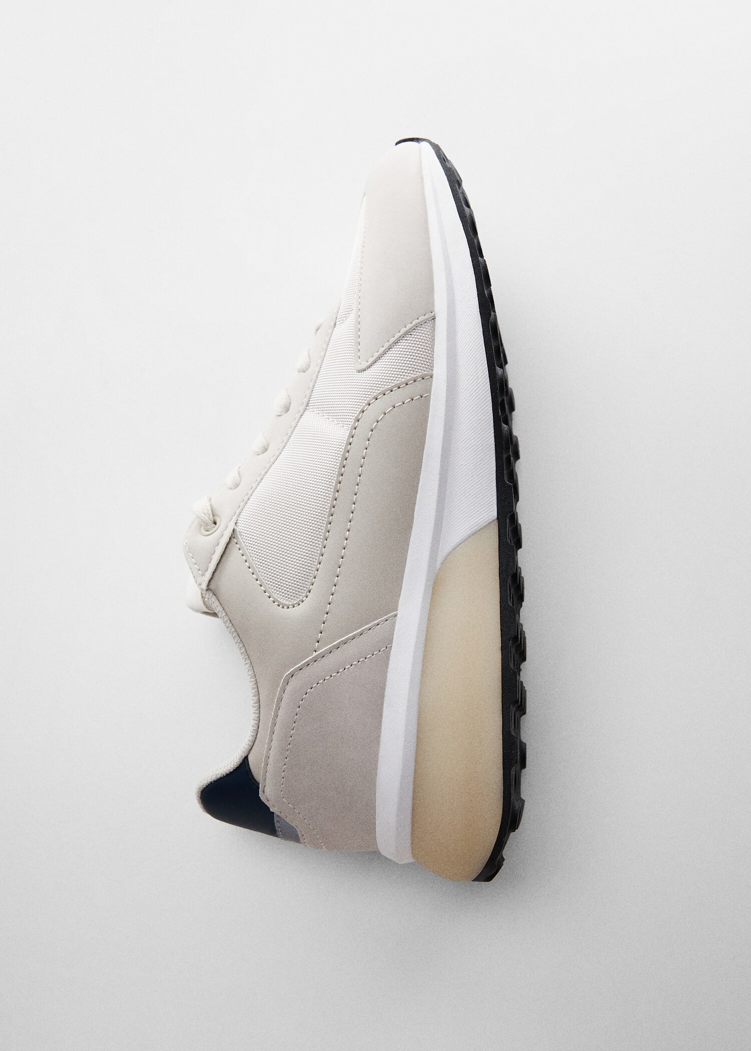 Leather mixed sneakers - Details of the article 5