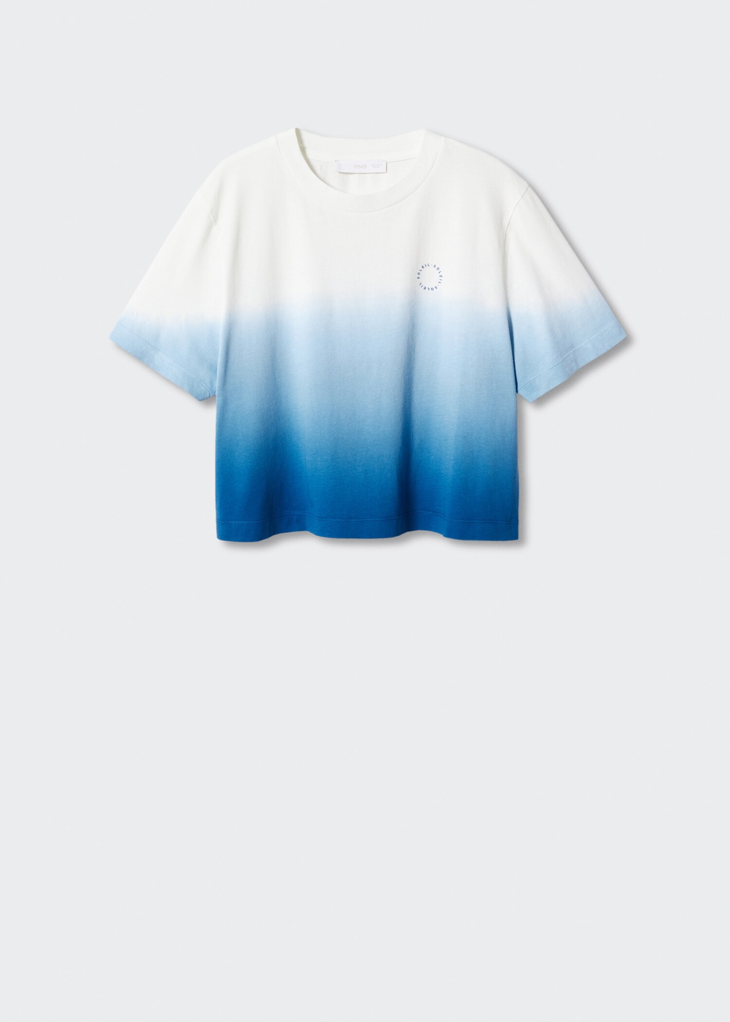 Cotton ombré t-shirt - Article without model