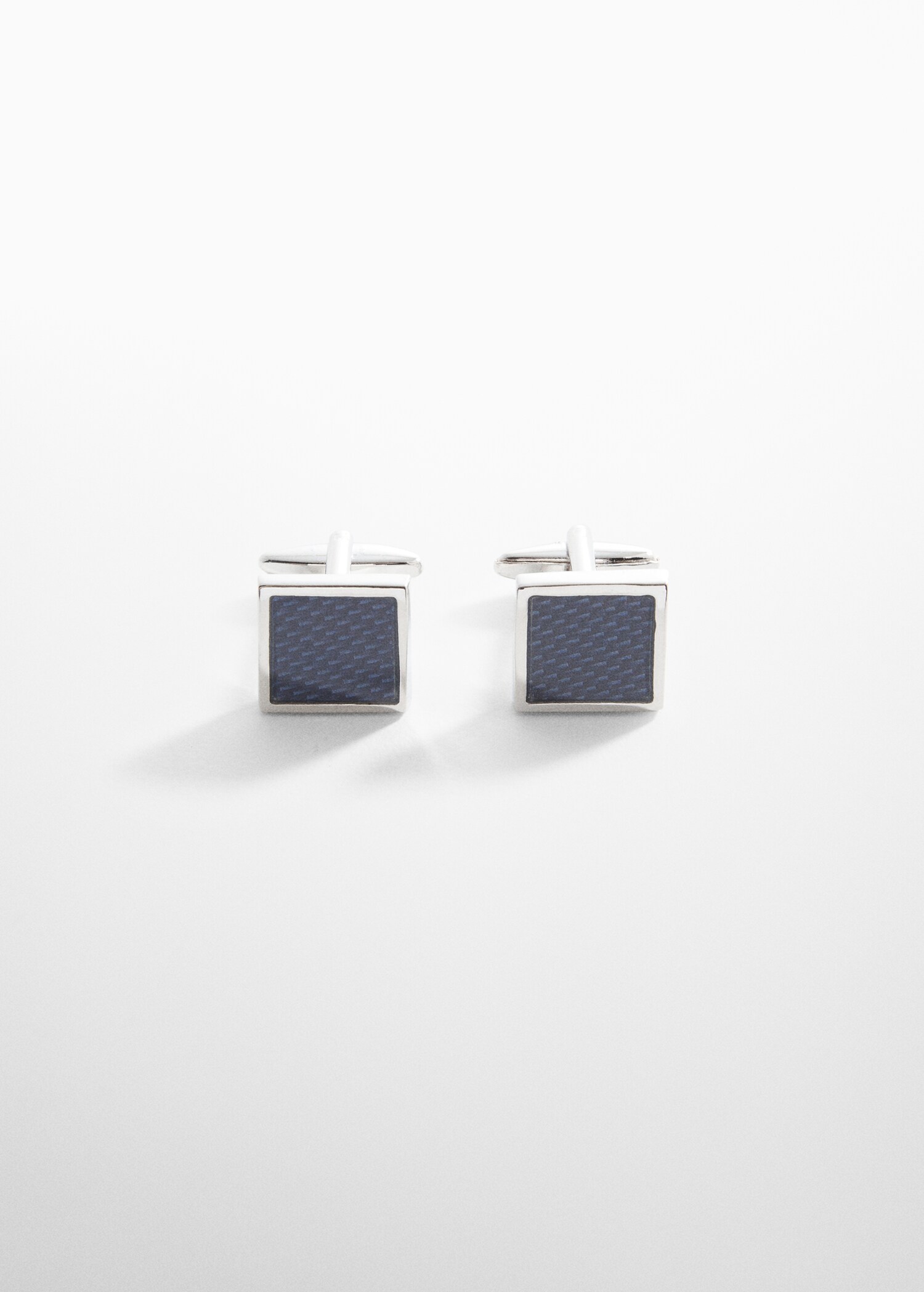 Coloured square cufflinks - Article without model