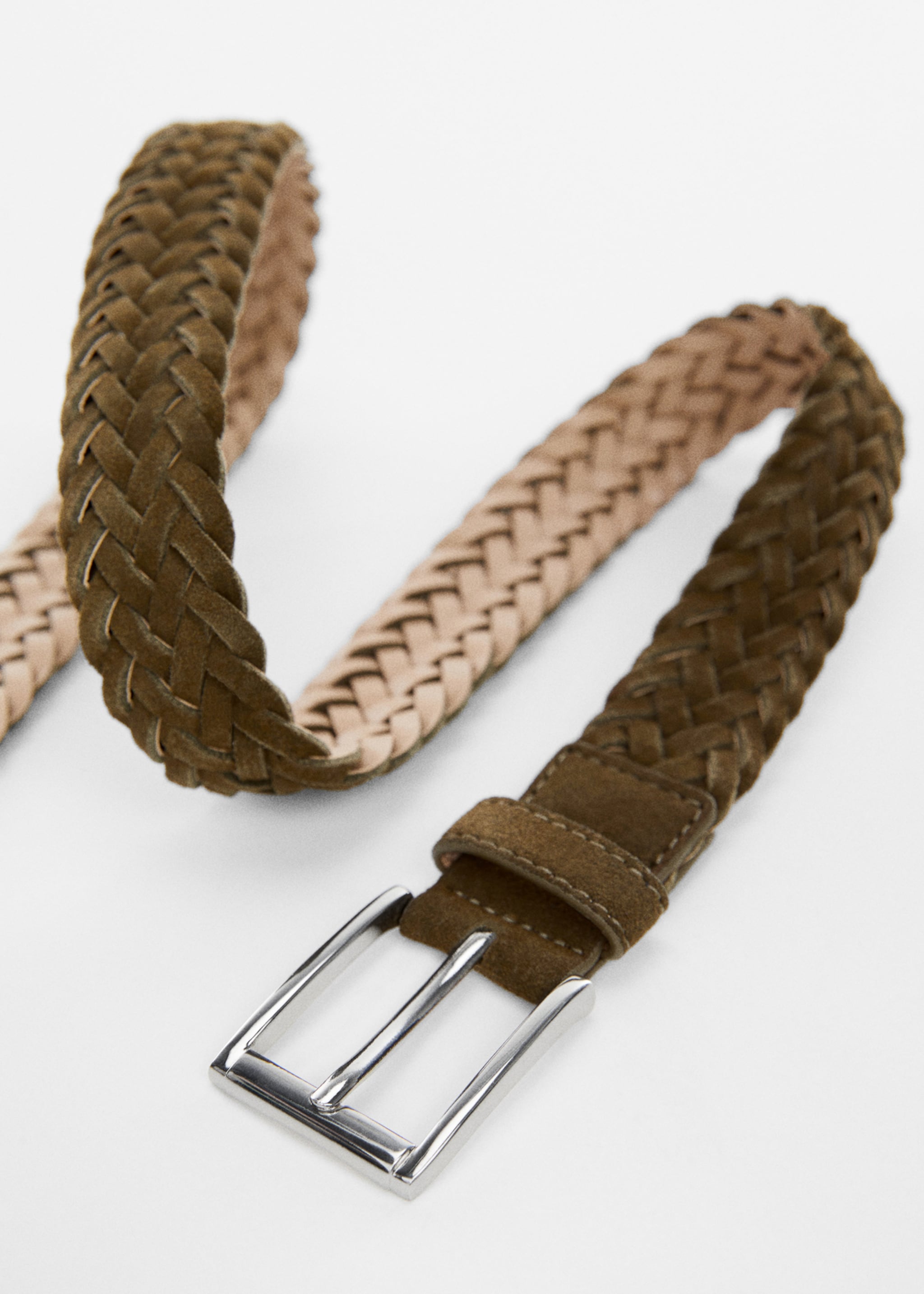 Ceinture simili-cuir suède tressée - Détail de l'article 2