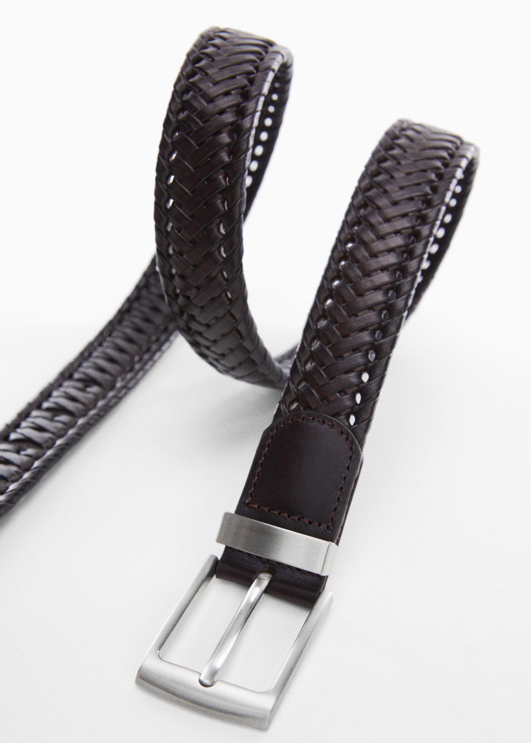 Braided leather belt - Details of the article 2
