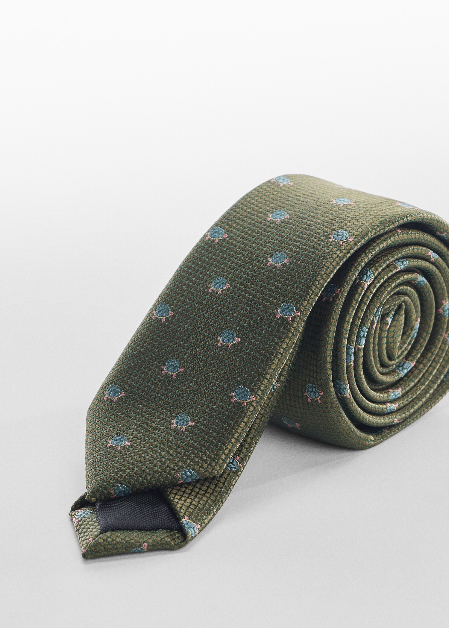 Tie with animals print - Medium plane