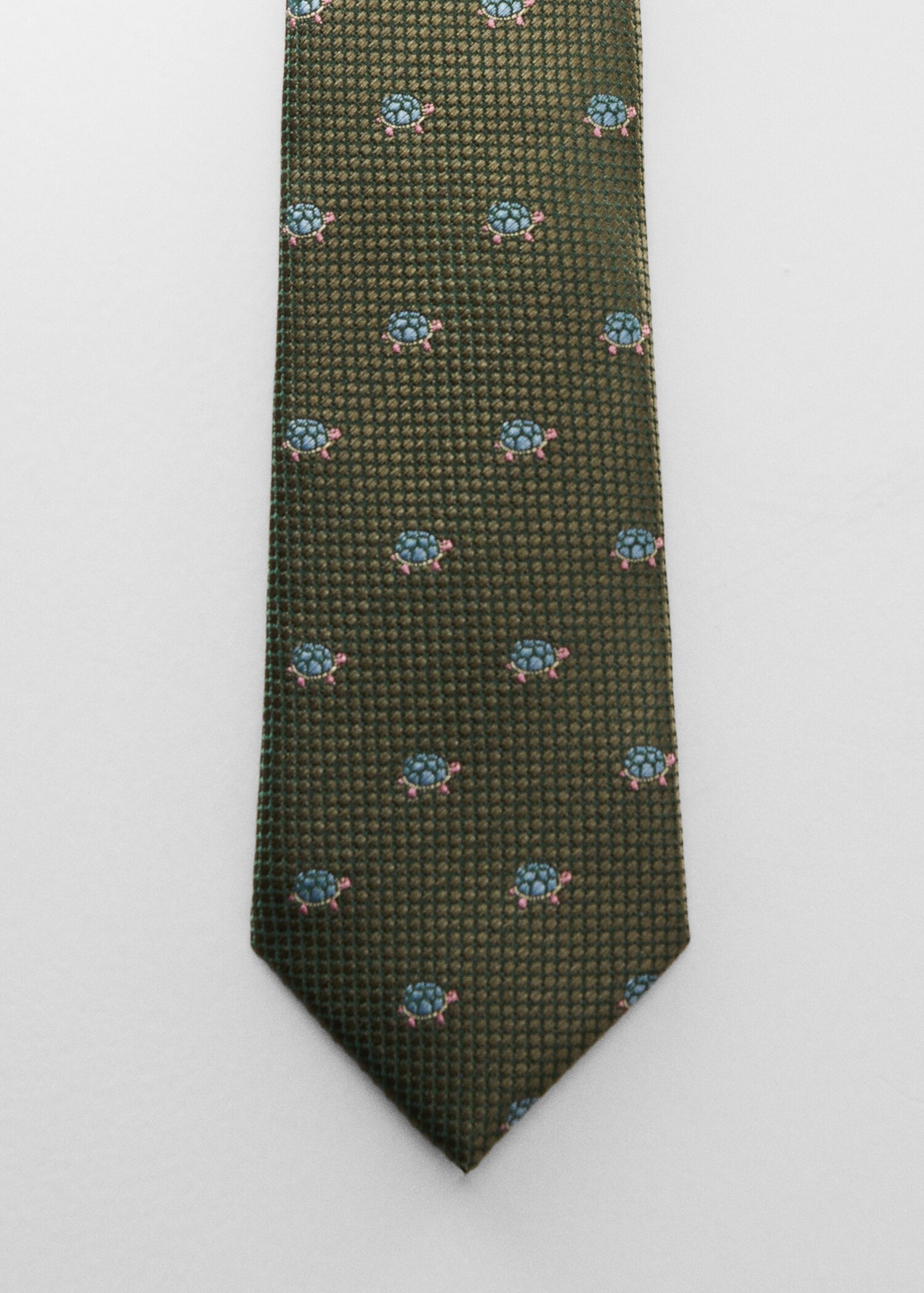 Tie with animals print - Details of the article 1