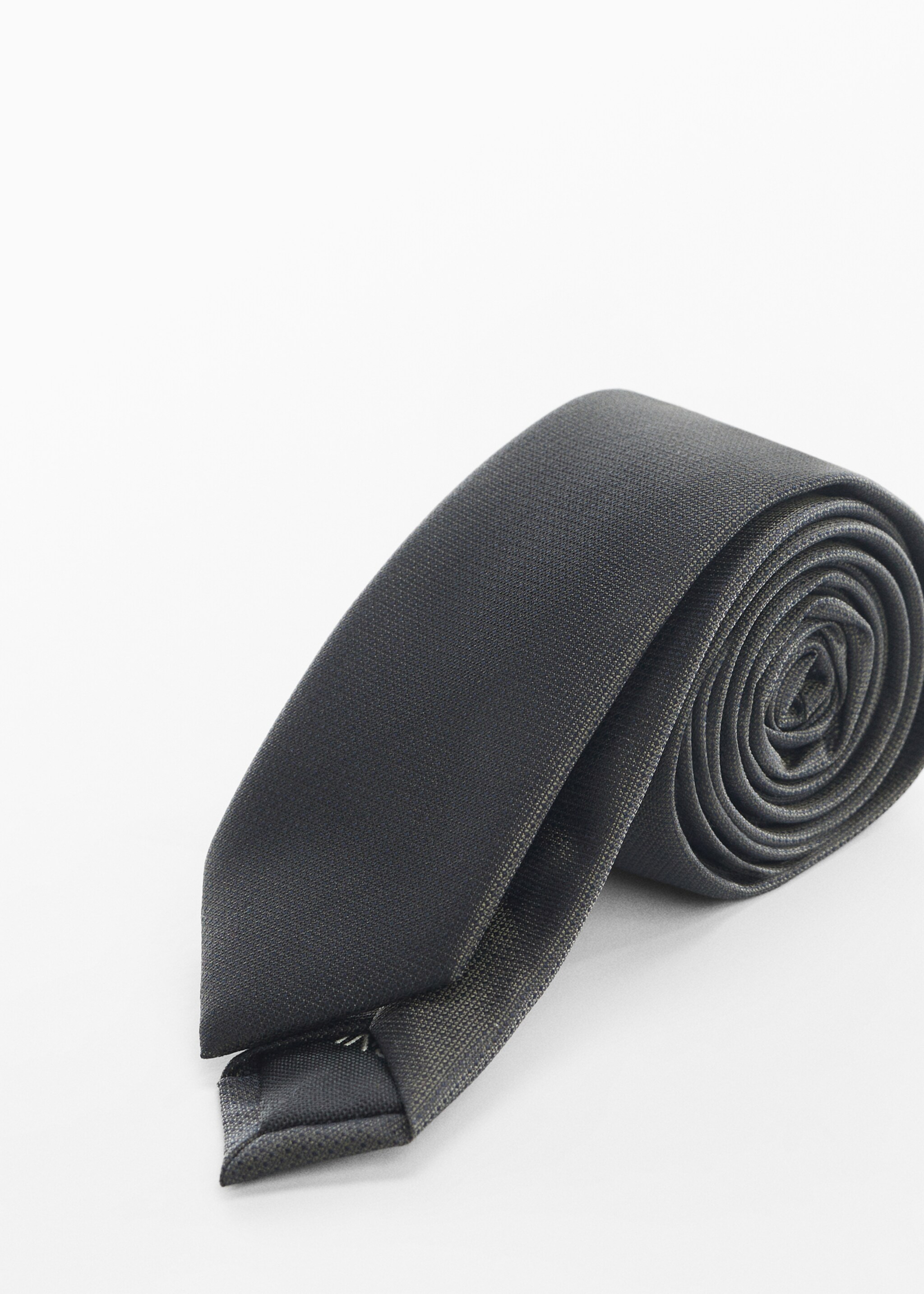 Narrow structured tie - Medium plane