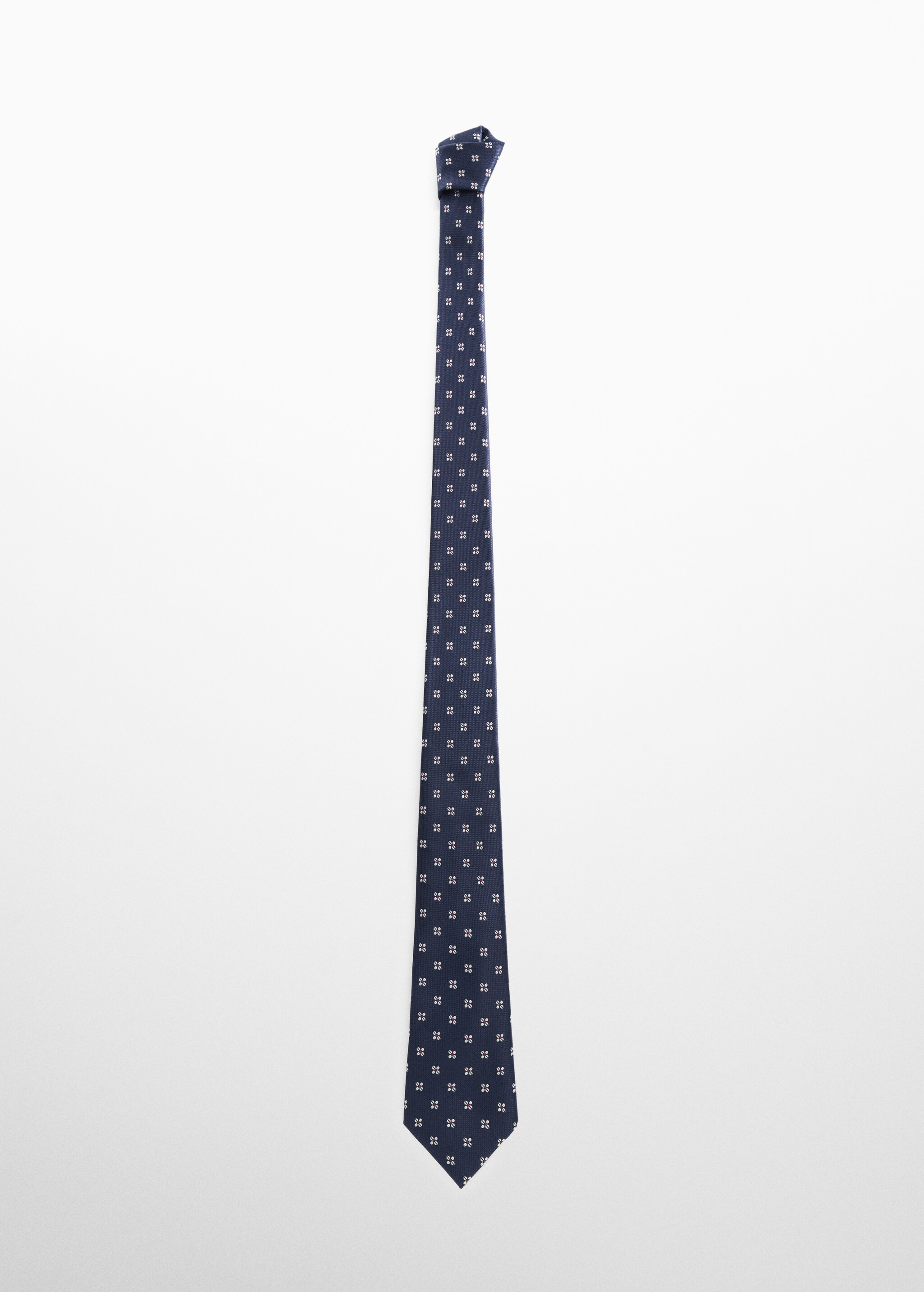 Floral print tie - Article without model