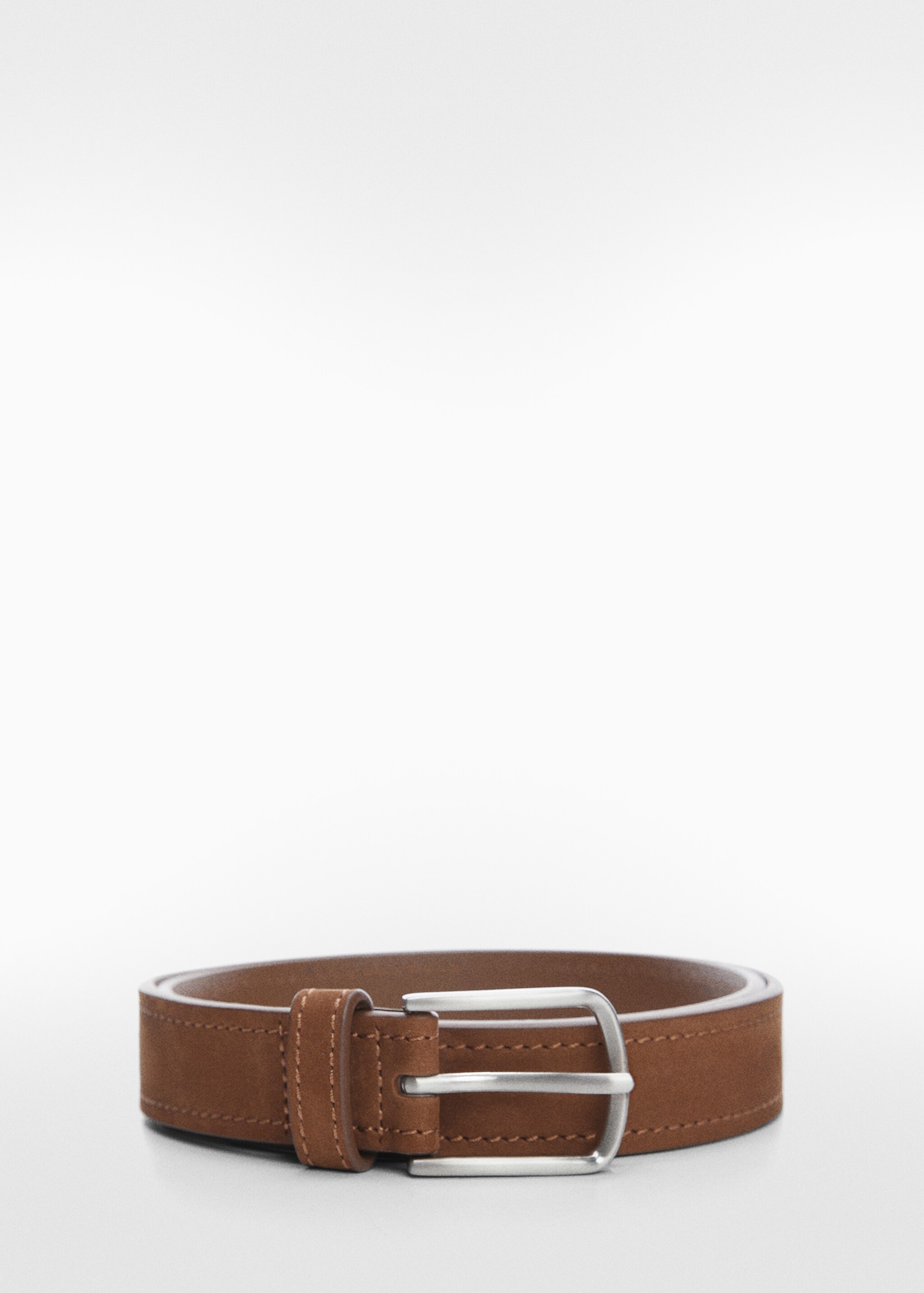 Suede leather belt - Article without model