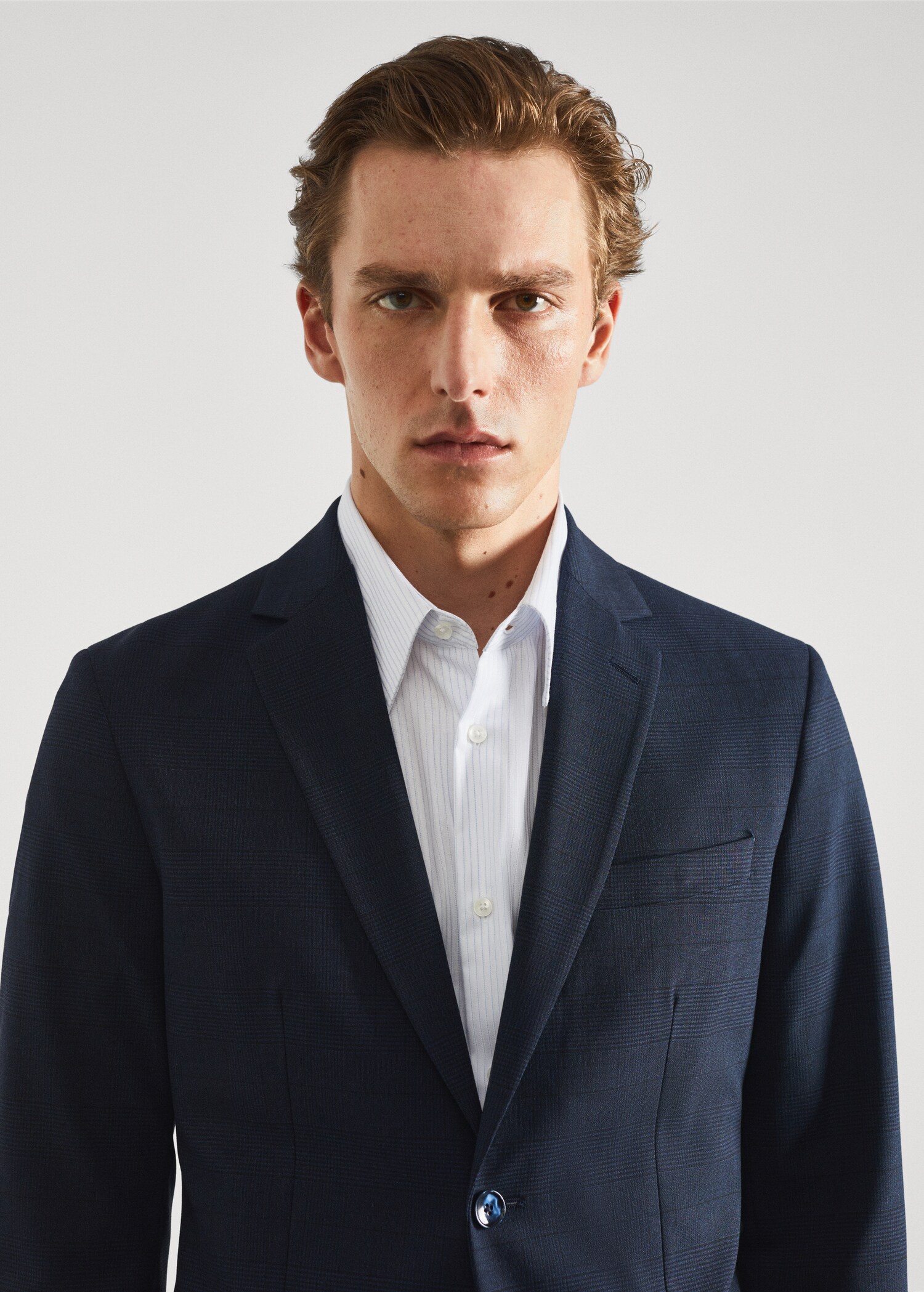 Americana traje estampada slim fit tejido strech - Detalle del artículo 1