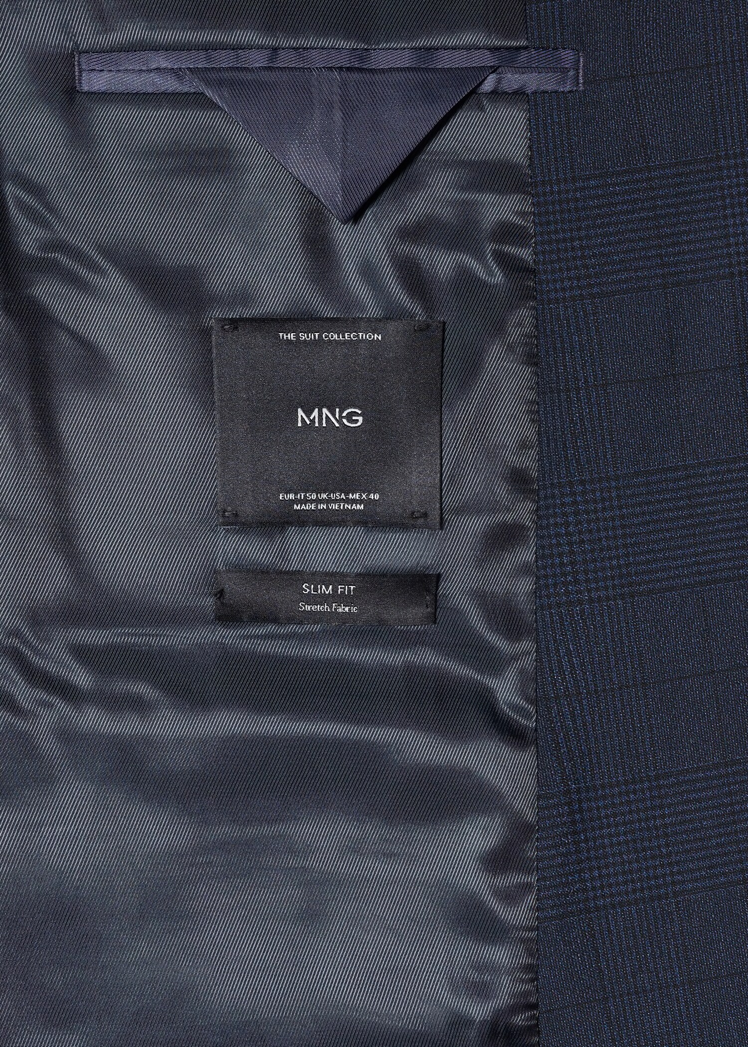 Americana traje estampada slim fit tejido strech - Detalle del artículo 8