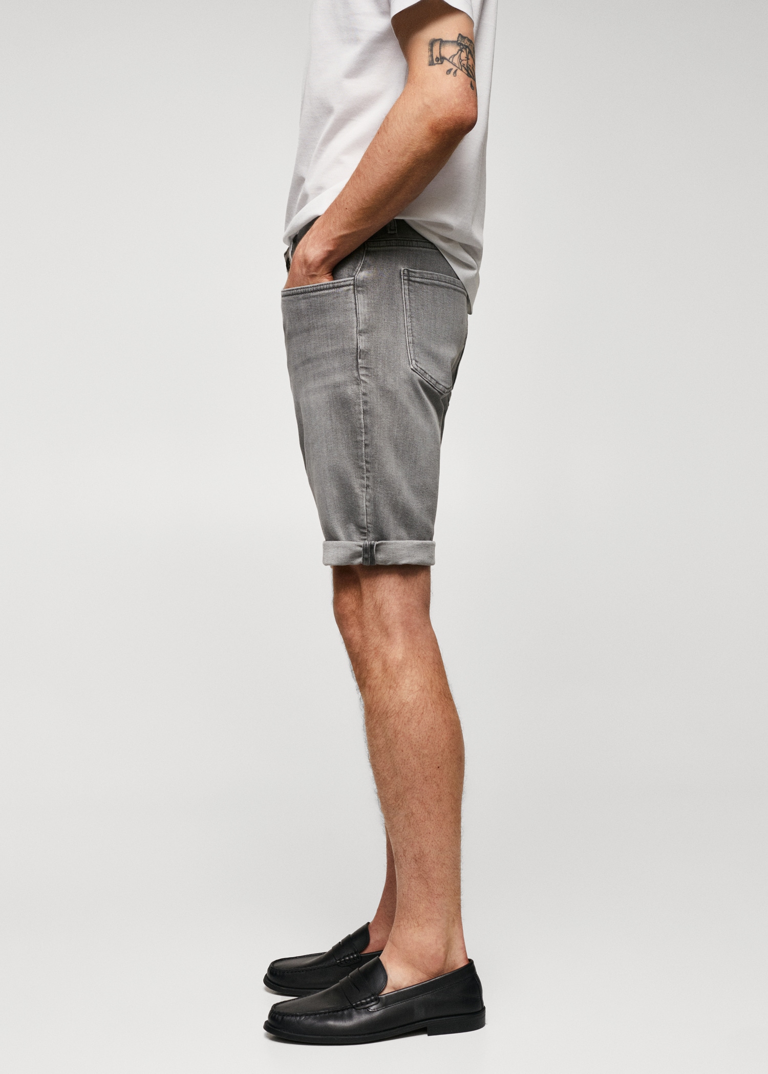 Bermudas vaqueras slim fit - Detalle del artículo 2