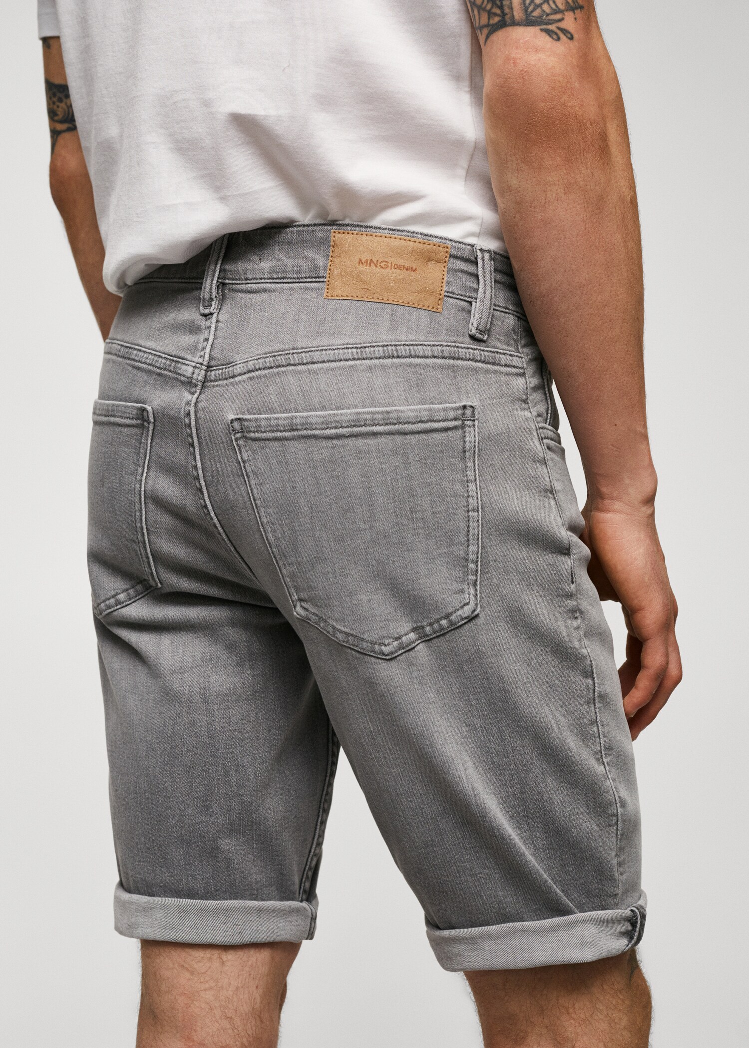 Bermudas vaqueras slim fit - Detalle del artículo 6
