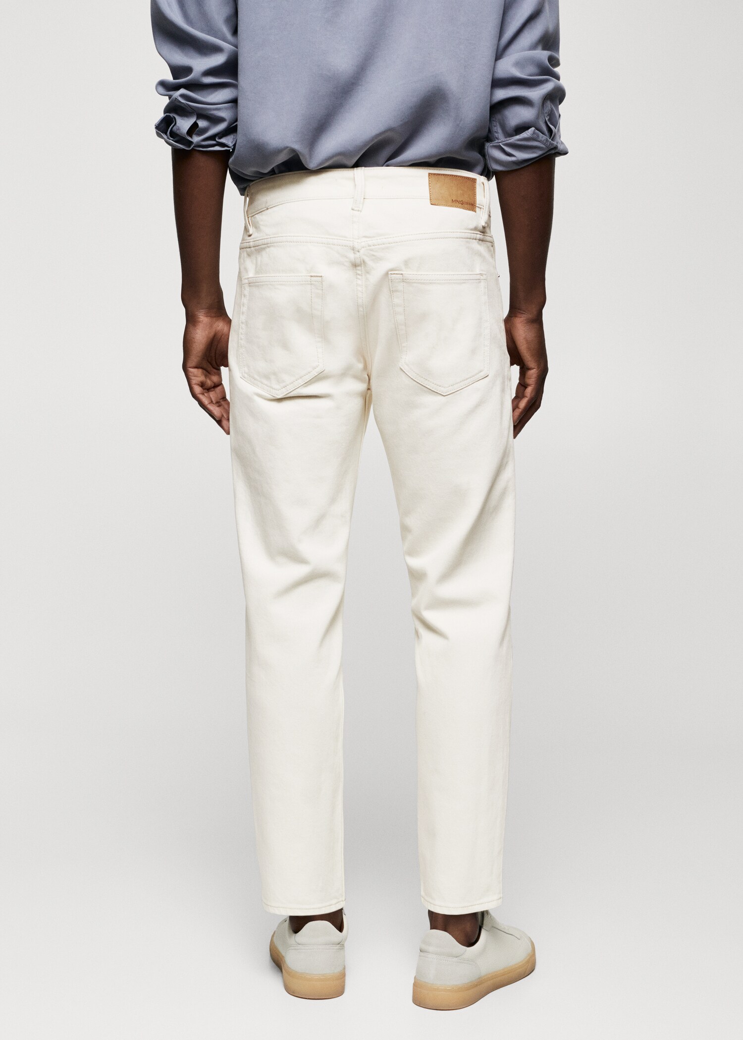 Ben tapered cropped jeans - Reverse of the article