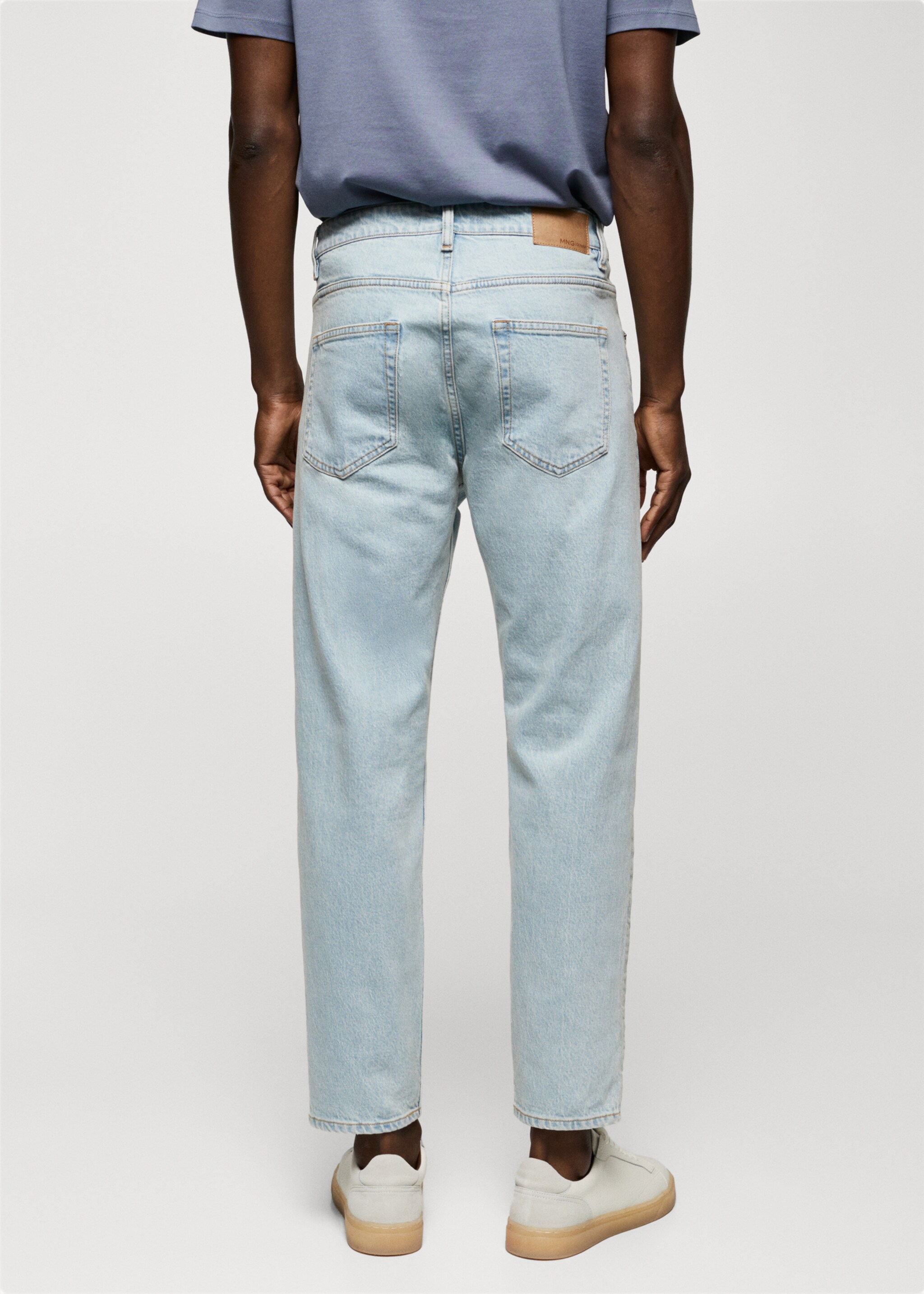Ben tapered cropped jeans - Reverse of the article