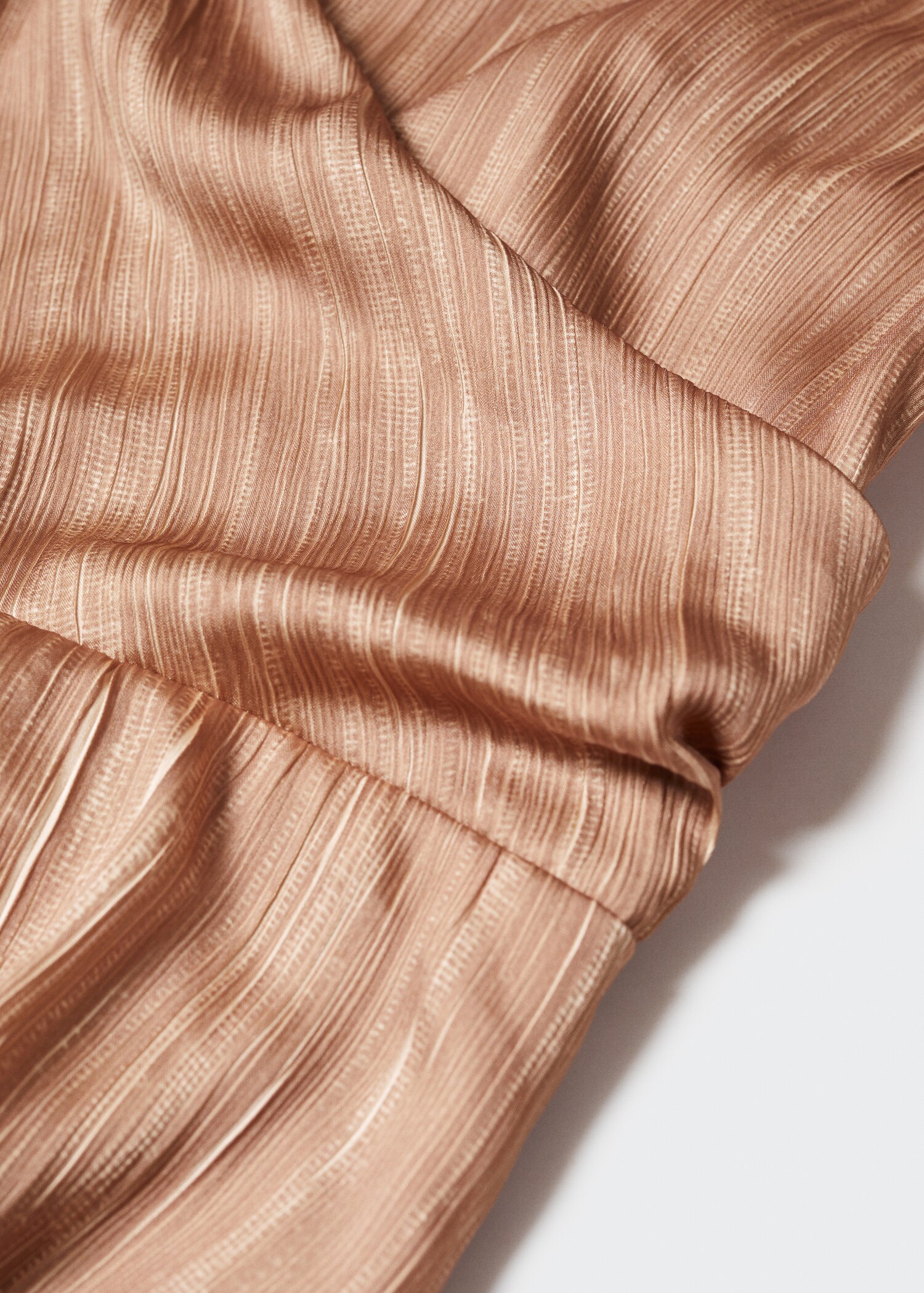 Satin shirt dress - Details of the article 8