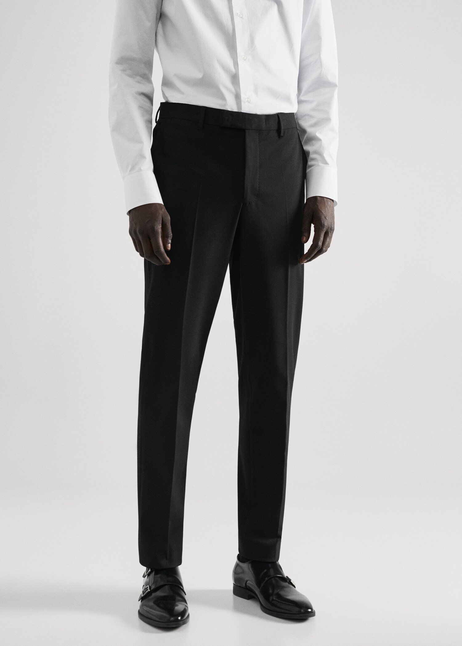 Tuxedo suit trousers - Medium plane