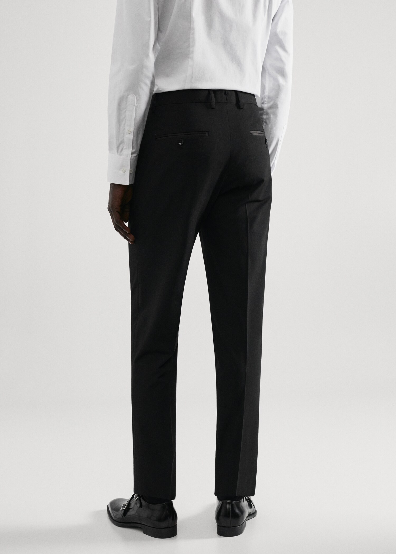 Tuxedo suit trousers - Reverse of the article