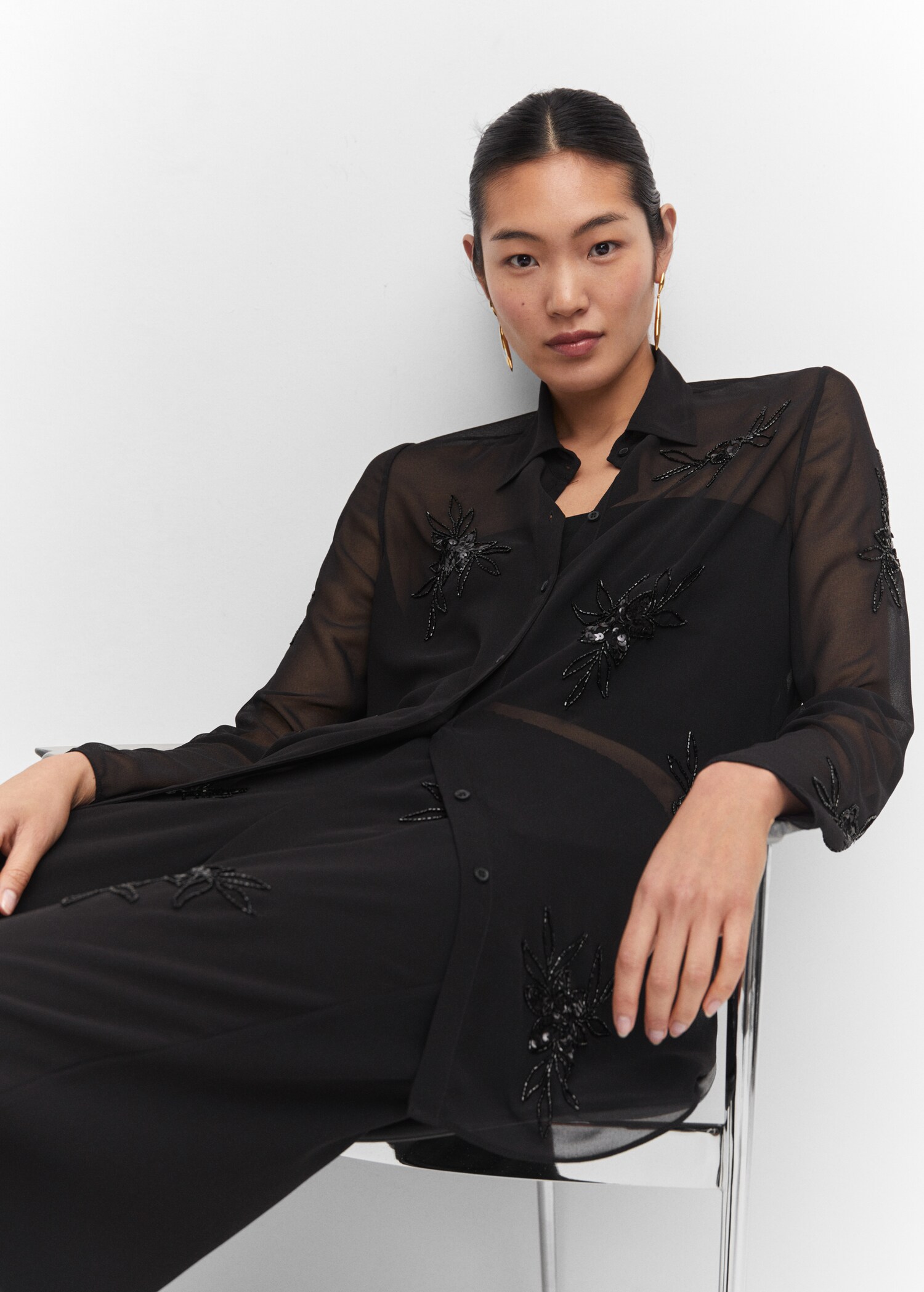 Chemise détails perlés - Détail de l'article 2