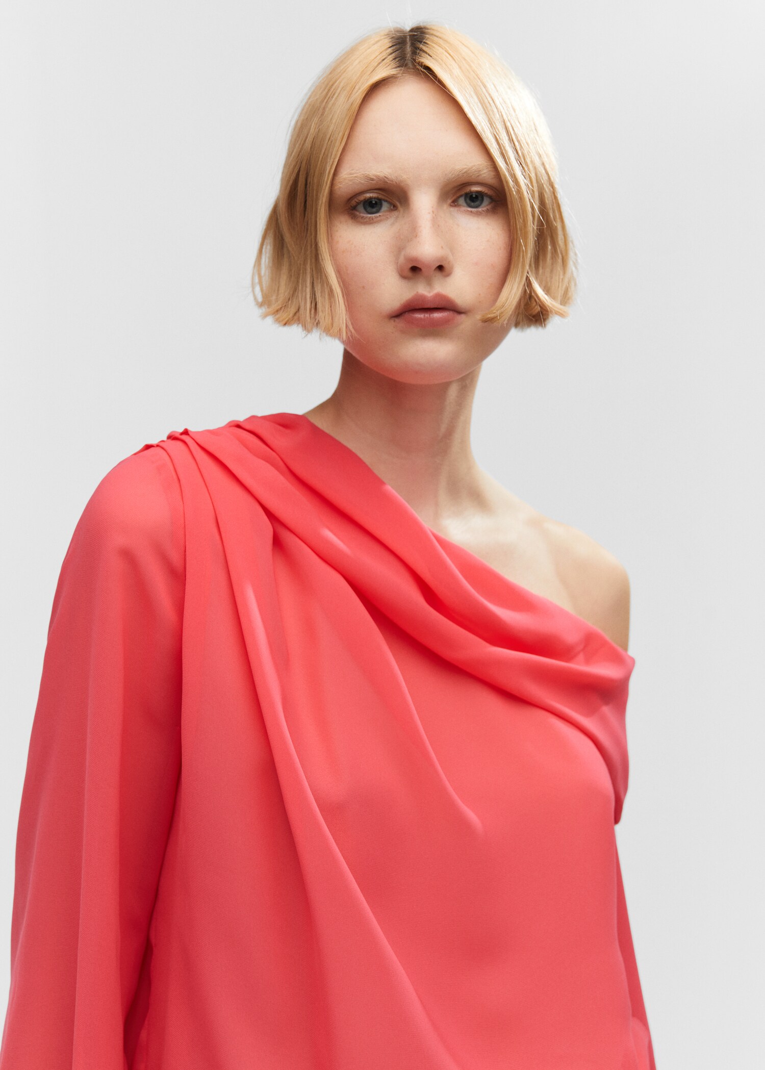 Asymmetrische Oversized-Bluse - Detail des Artikels 1