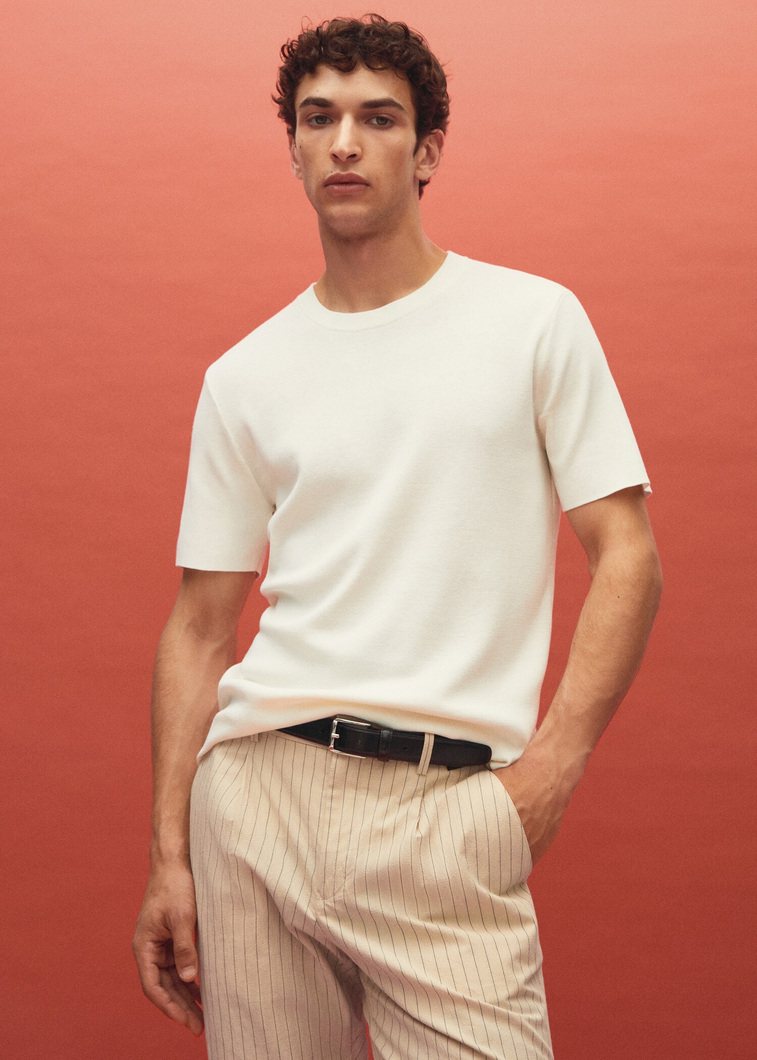 Camiseta punto fino algodón - Detalle del artículo 5