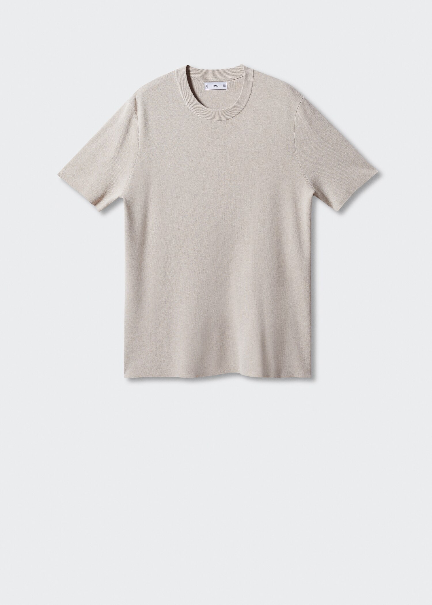 Camiseta punto fino algodón - Artículo sin modelo