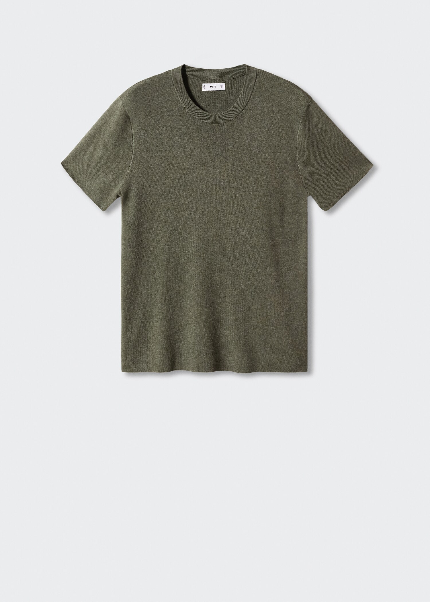 Camiseta punto fino algodón - Artículo sin modelo