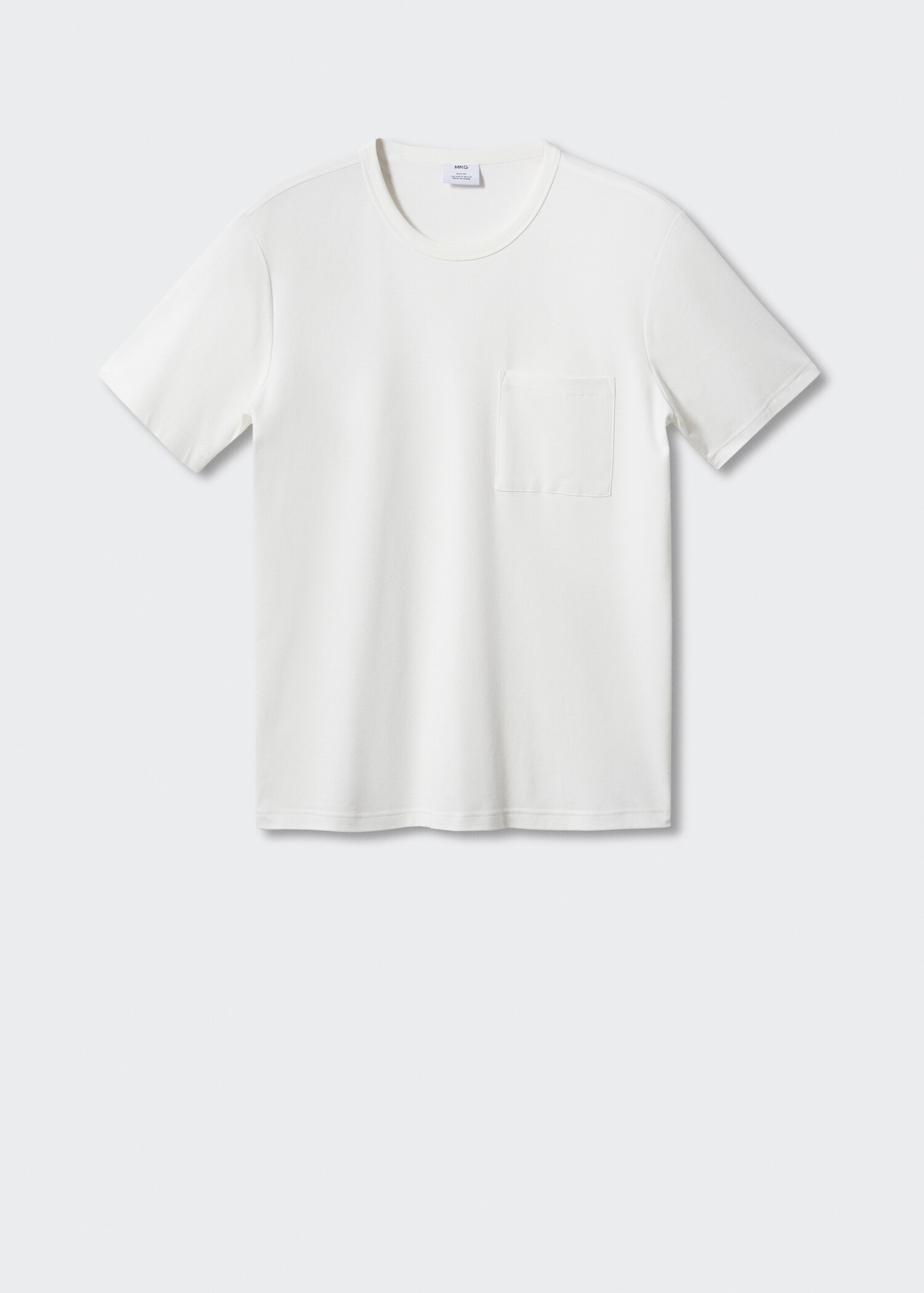 100% cotton t-shirt with pocket - Article without model