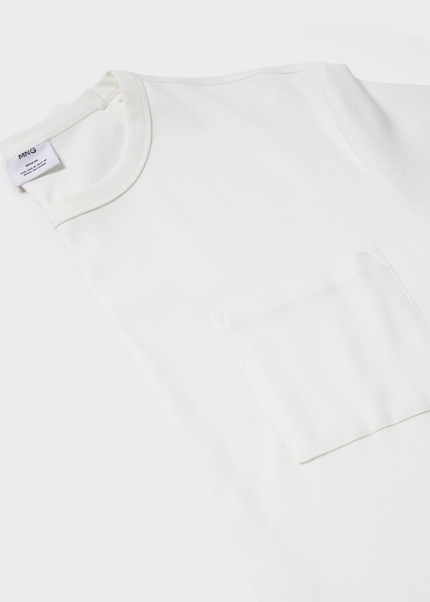 100% cotton t-shirt with pocket - Details of the article 8