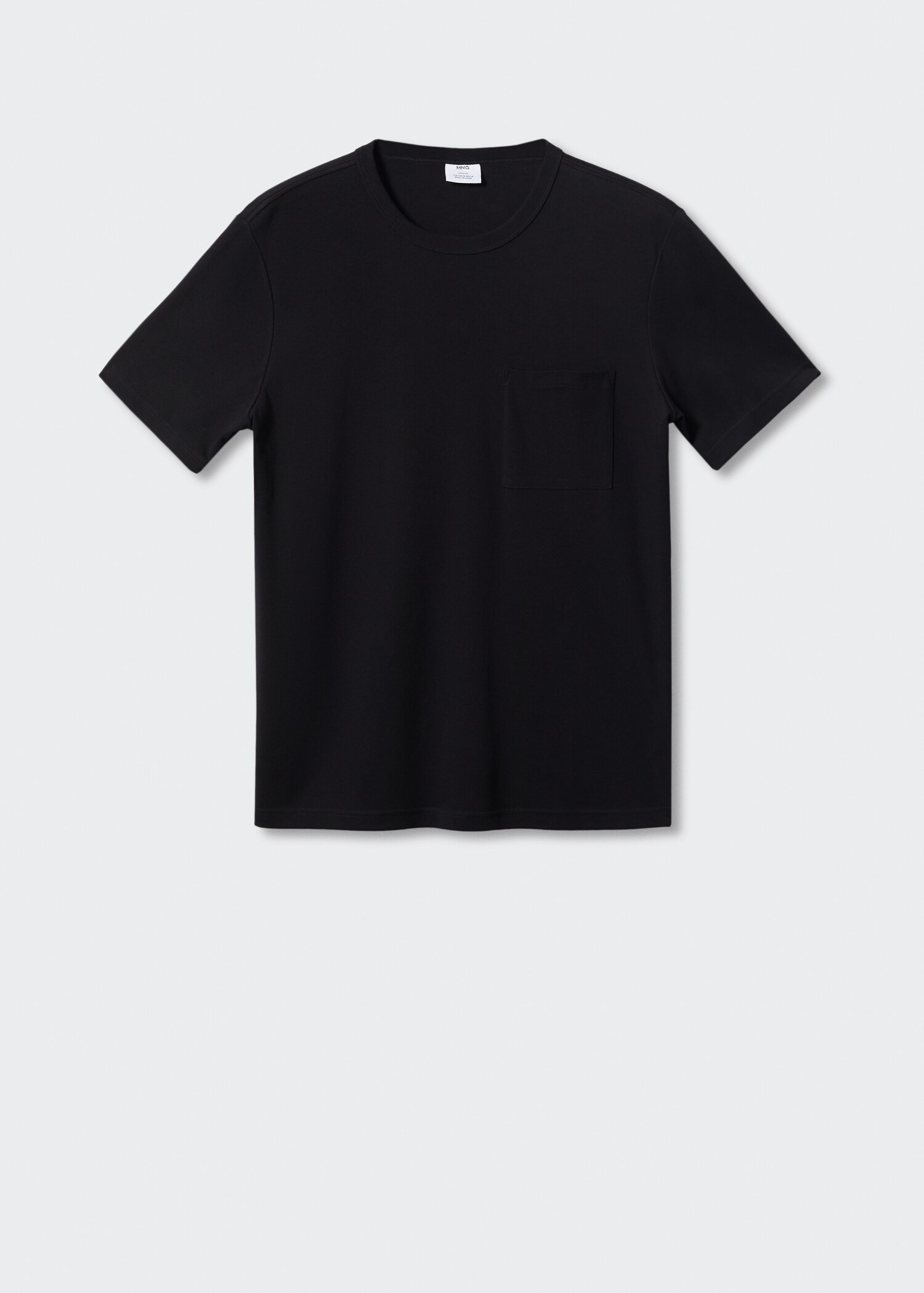 100% cotton t-shirt with pocket - Article without model
