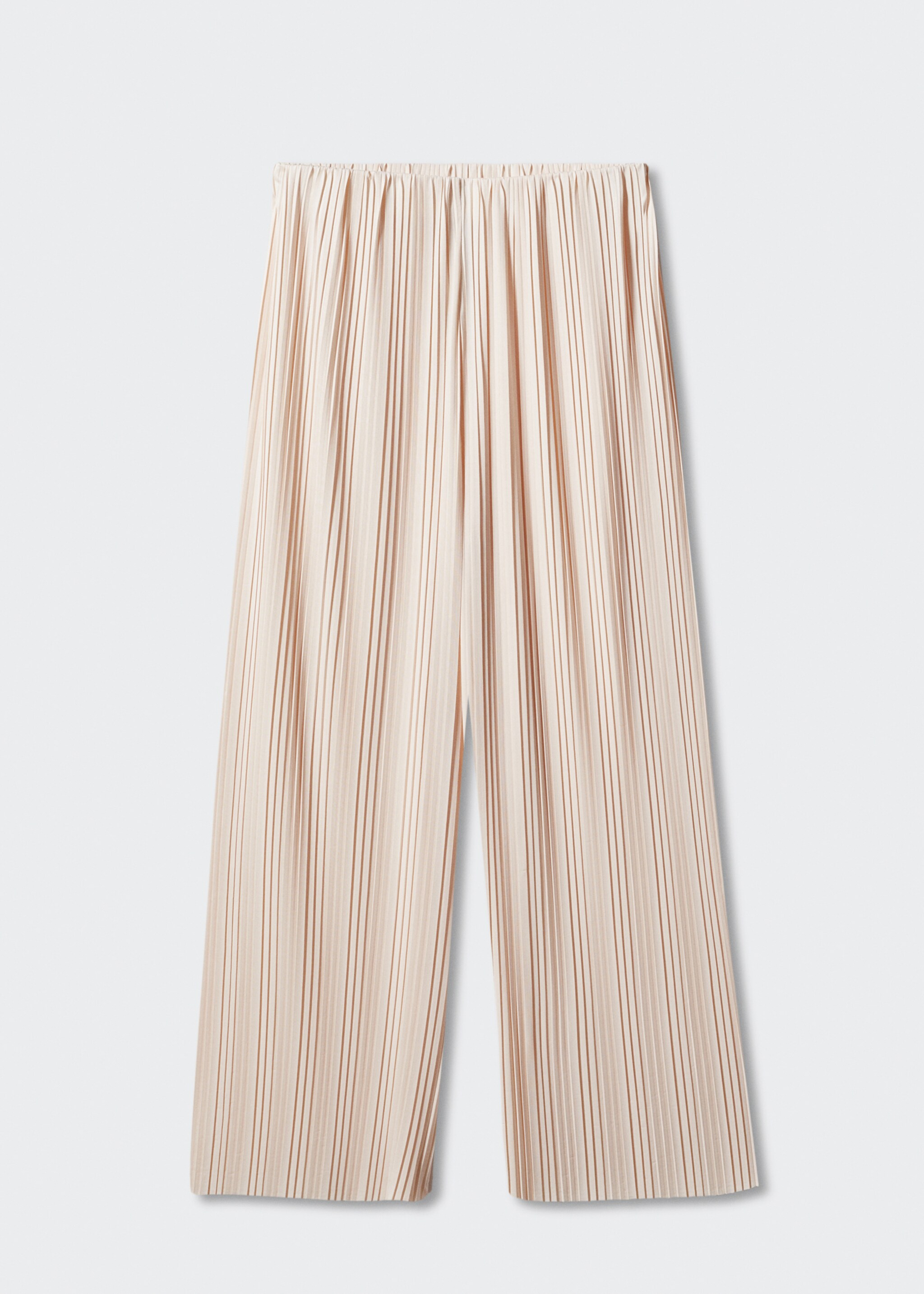 Pleated wide-leg trousers - Article without model