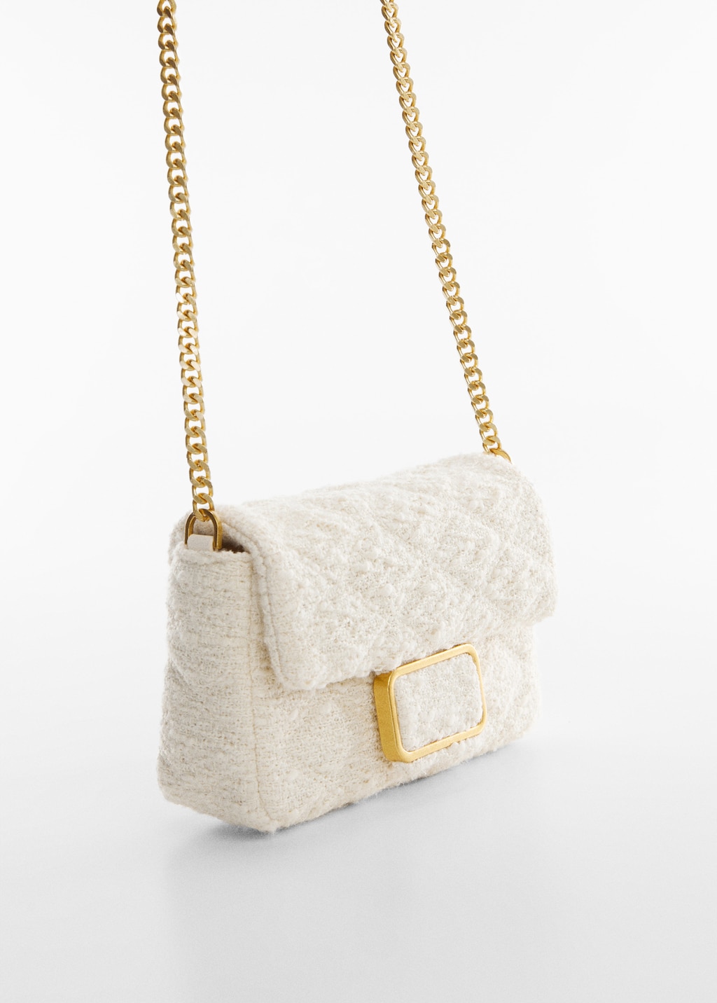Petit sac texture chaine Femme MANGO OUTLET Suisse