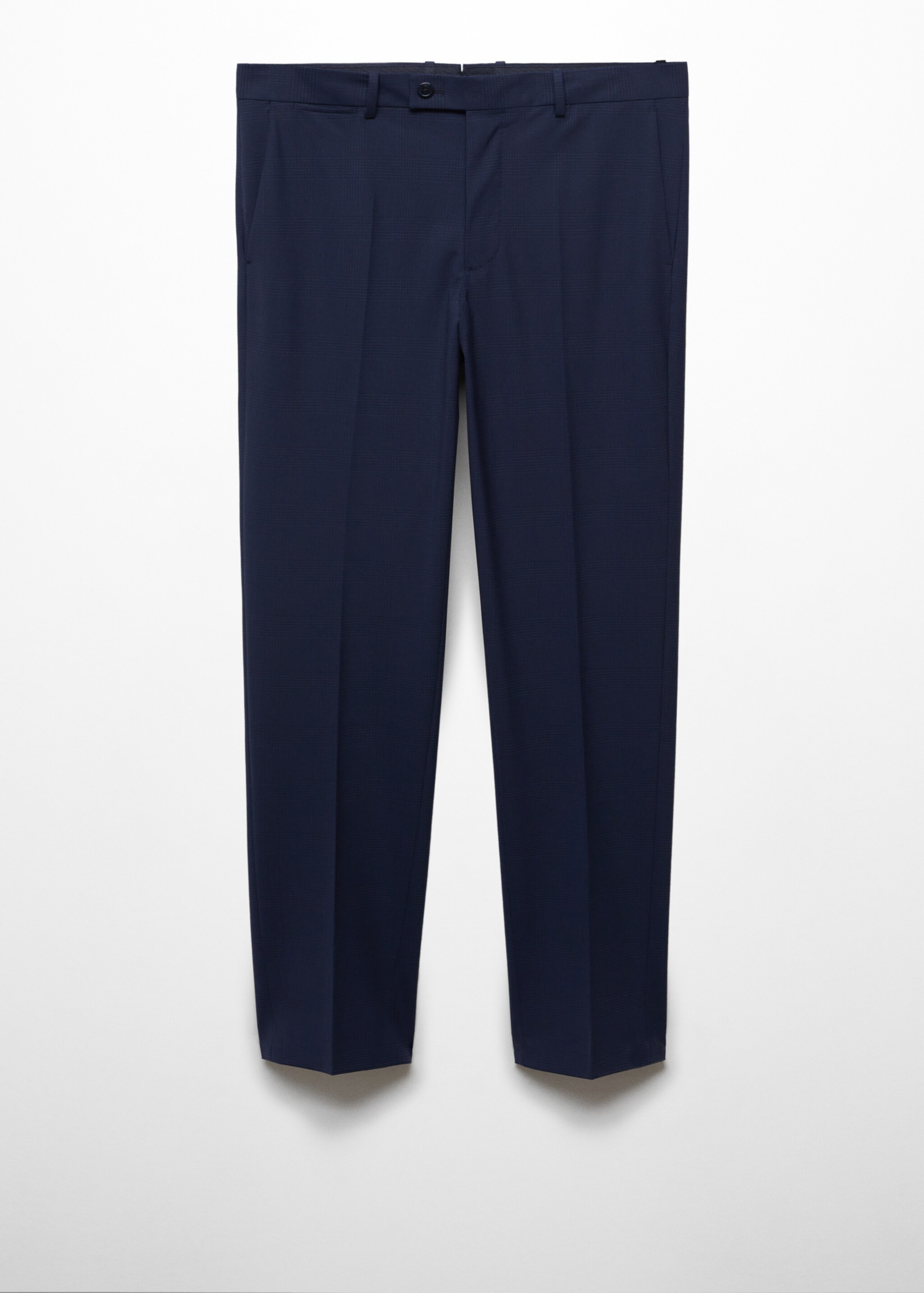 Pantalon costume laine slim fit carreaux - Article sans modèle