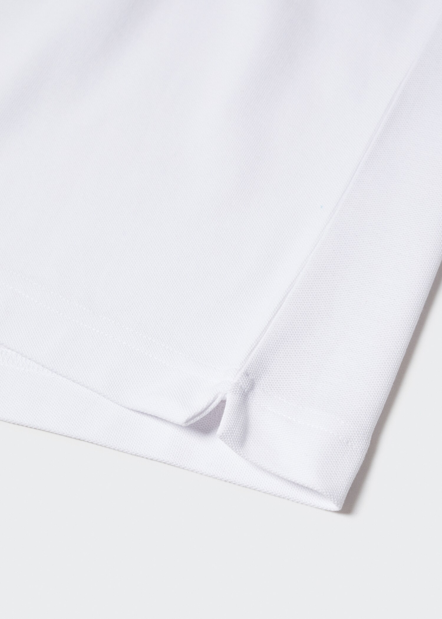 100% cotton pique polo shirt - Details of the article 8