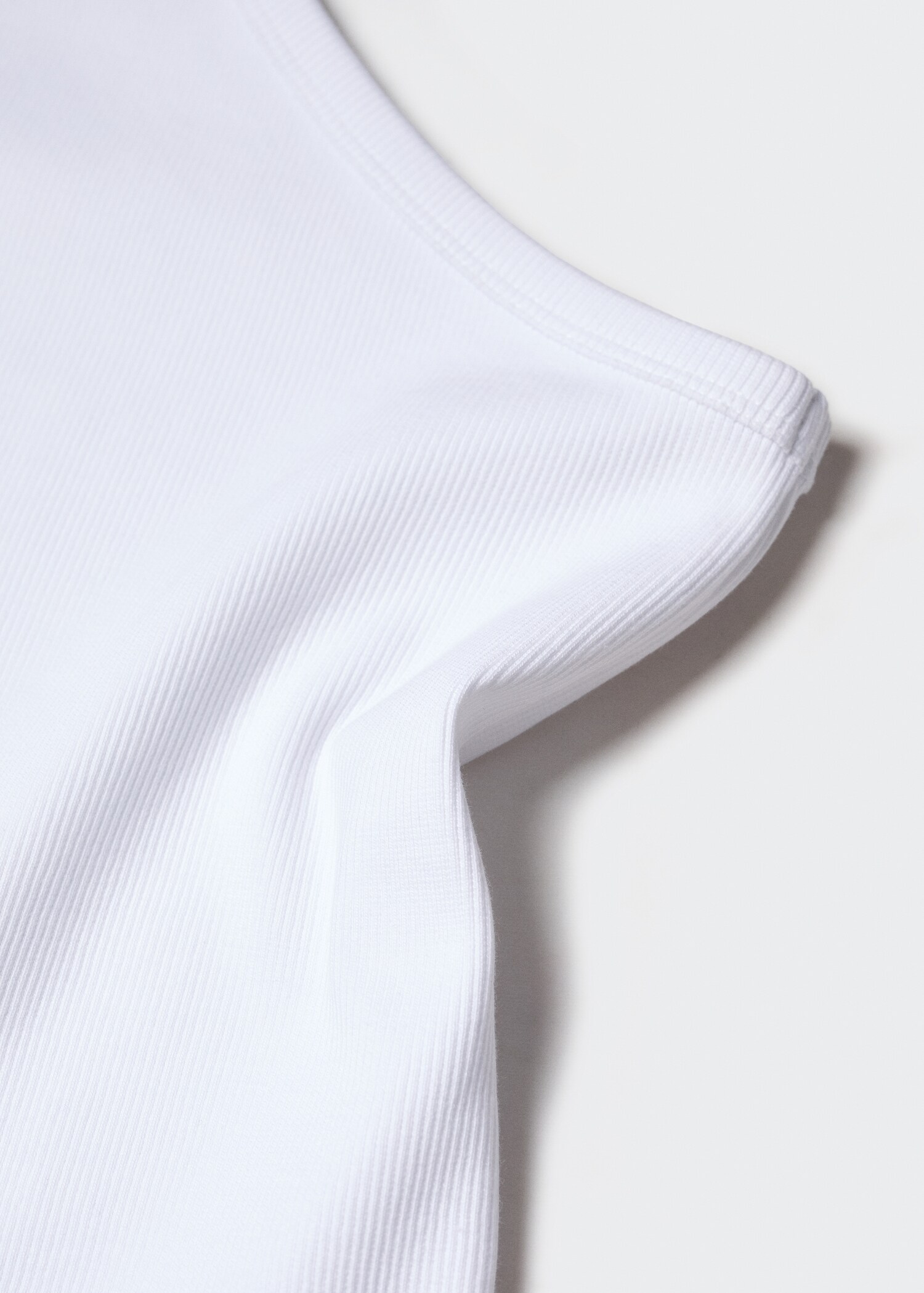 Tricou asimetric din bumbac - Detaliu al articolului 8