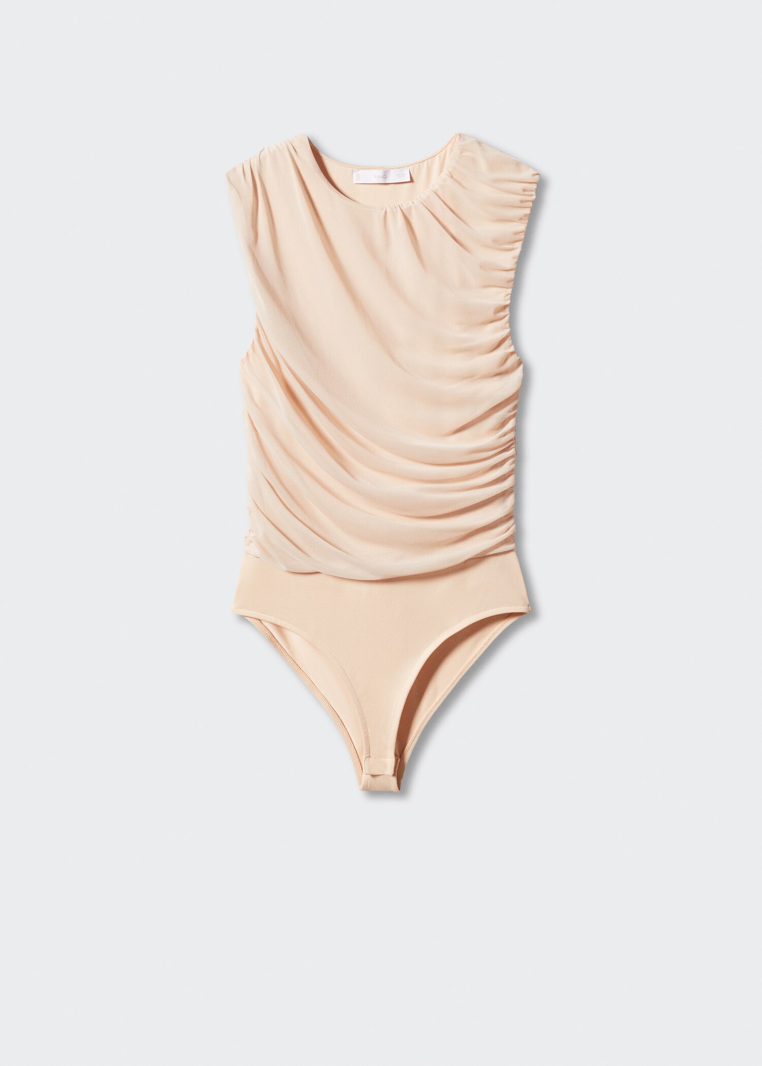 Body increspato chiffon - Articolo senza modello