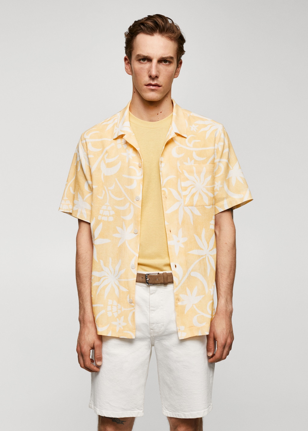Camicia hawaiana cotone sales