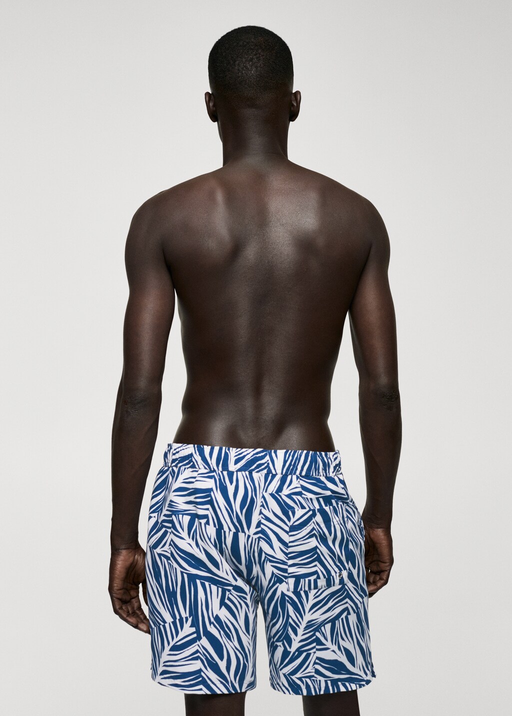 Leaf print swimsuit Men MANGO OUTLET Finland
