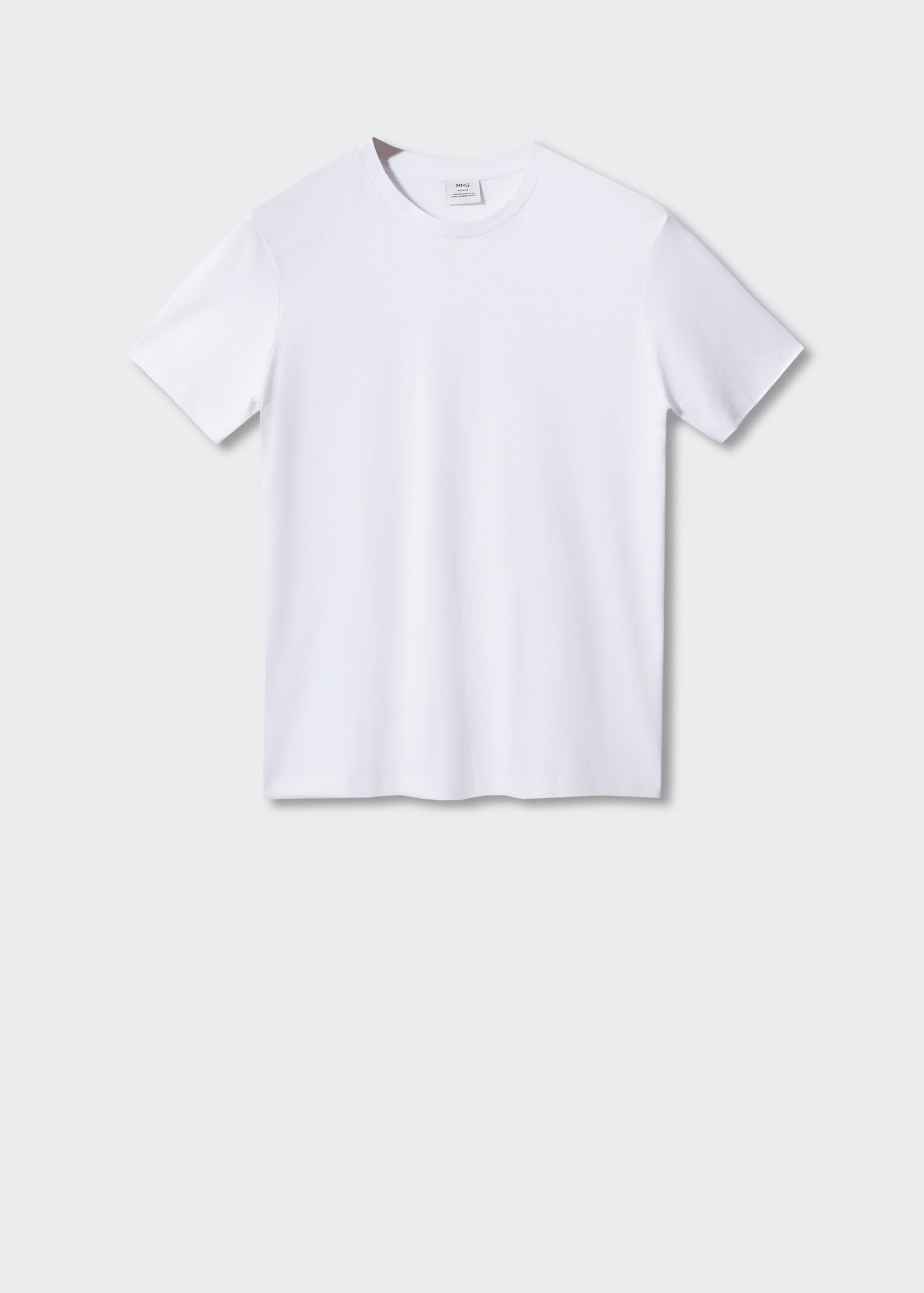 Basic cotton stretch t-shirt - Article without model