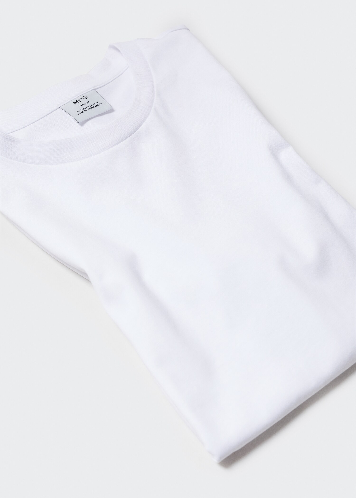 Basic cotton stretch t-shirt - Details of the article 8