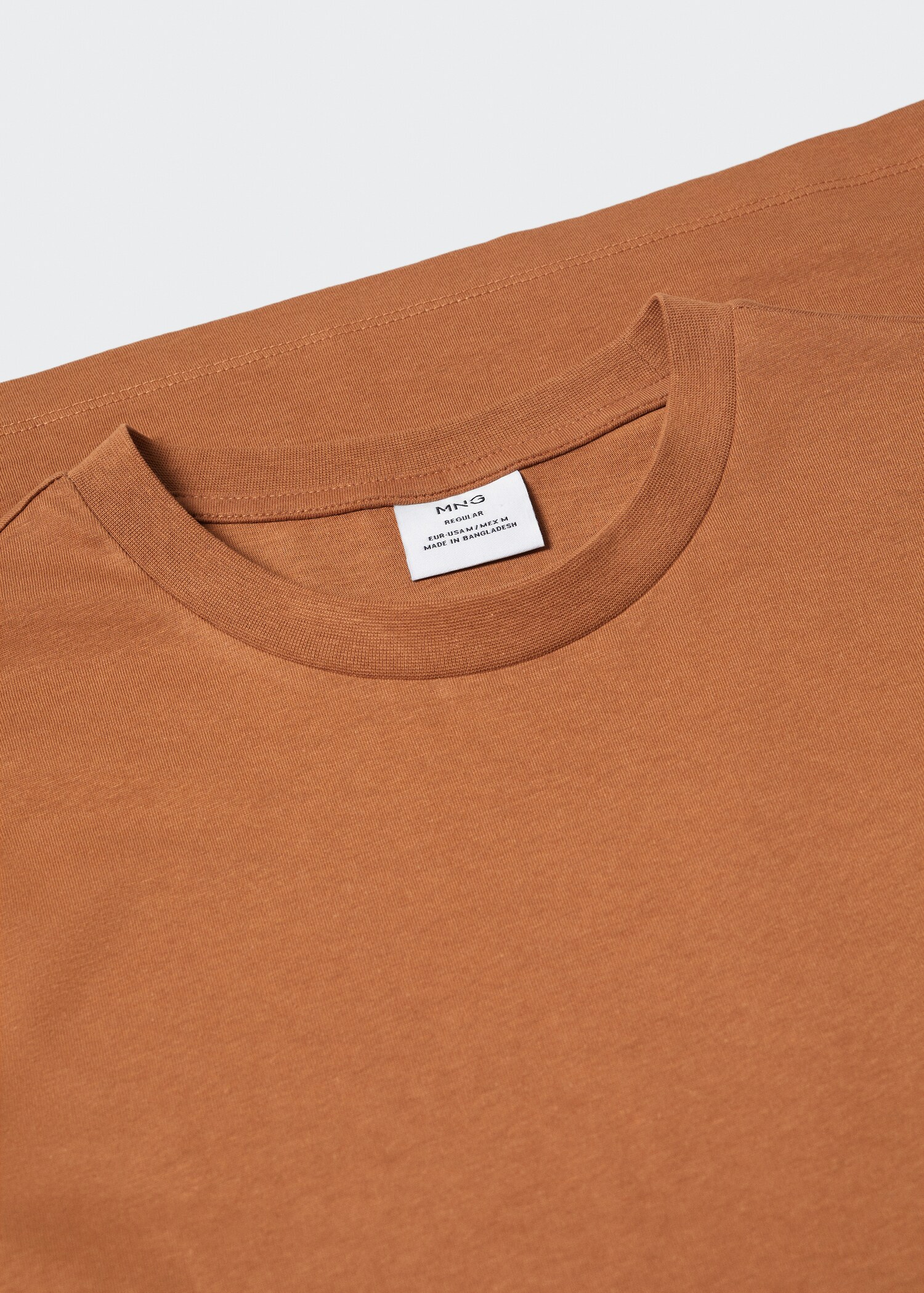 Camiseta básica algodón comfort stretch - Detalle del artículo 8