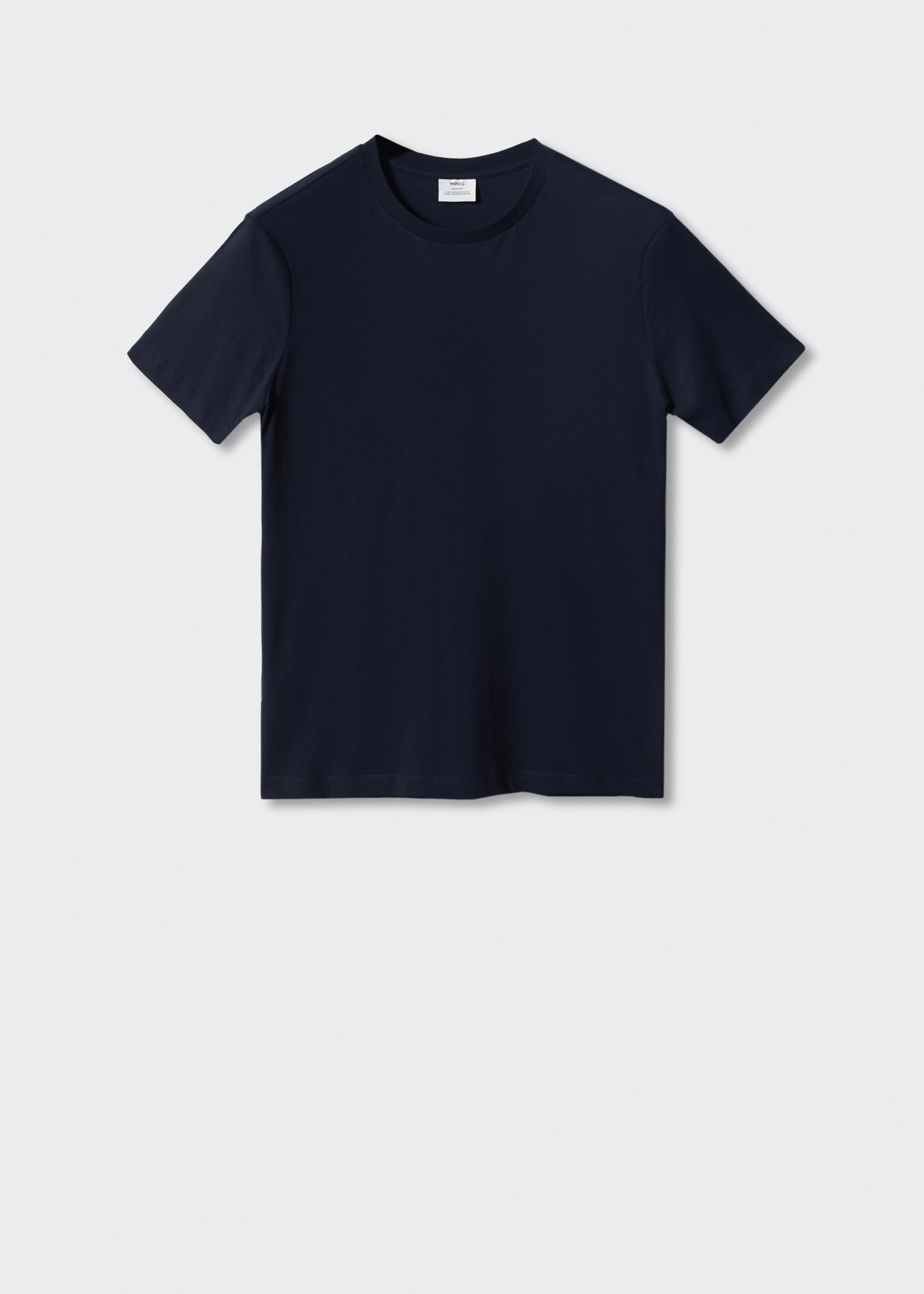 Basic cotton stretch t-shirt - Article without model