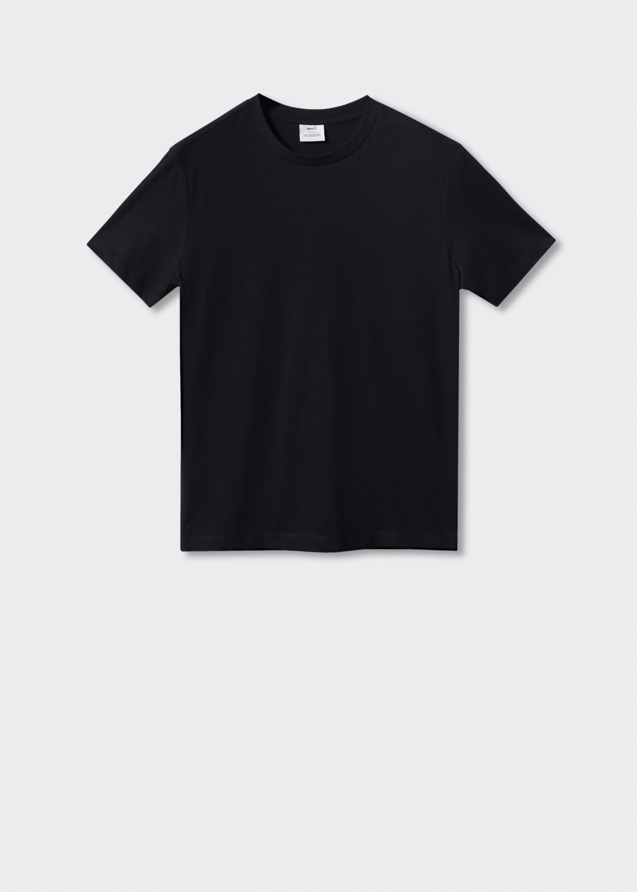 Basic cotton stretch t-shirt - Article without model