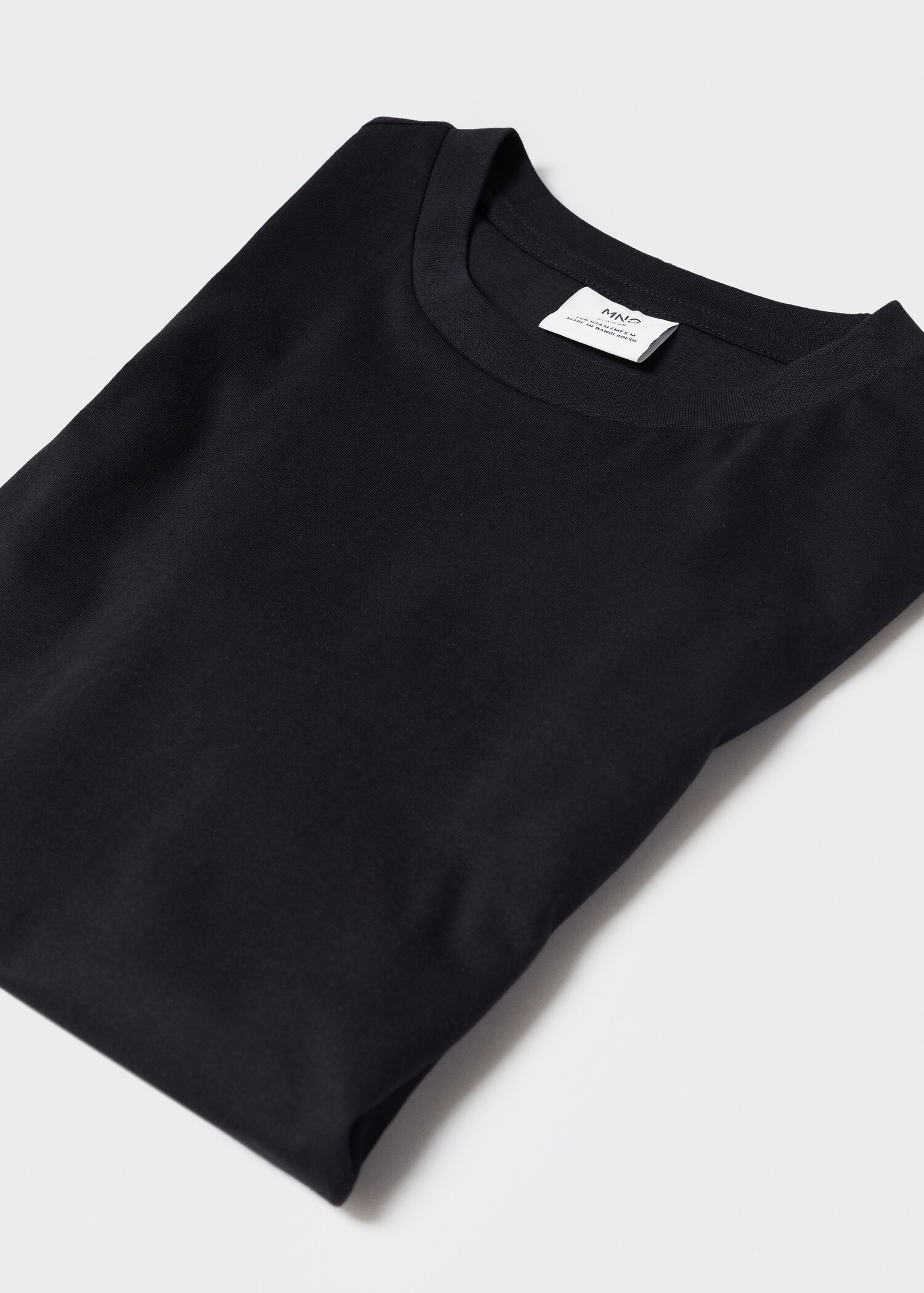 Camiseta básica algodón comfort stretch - Detalle del artículo 8