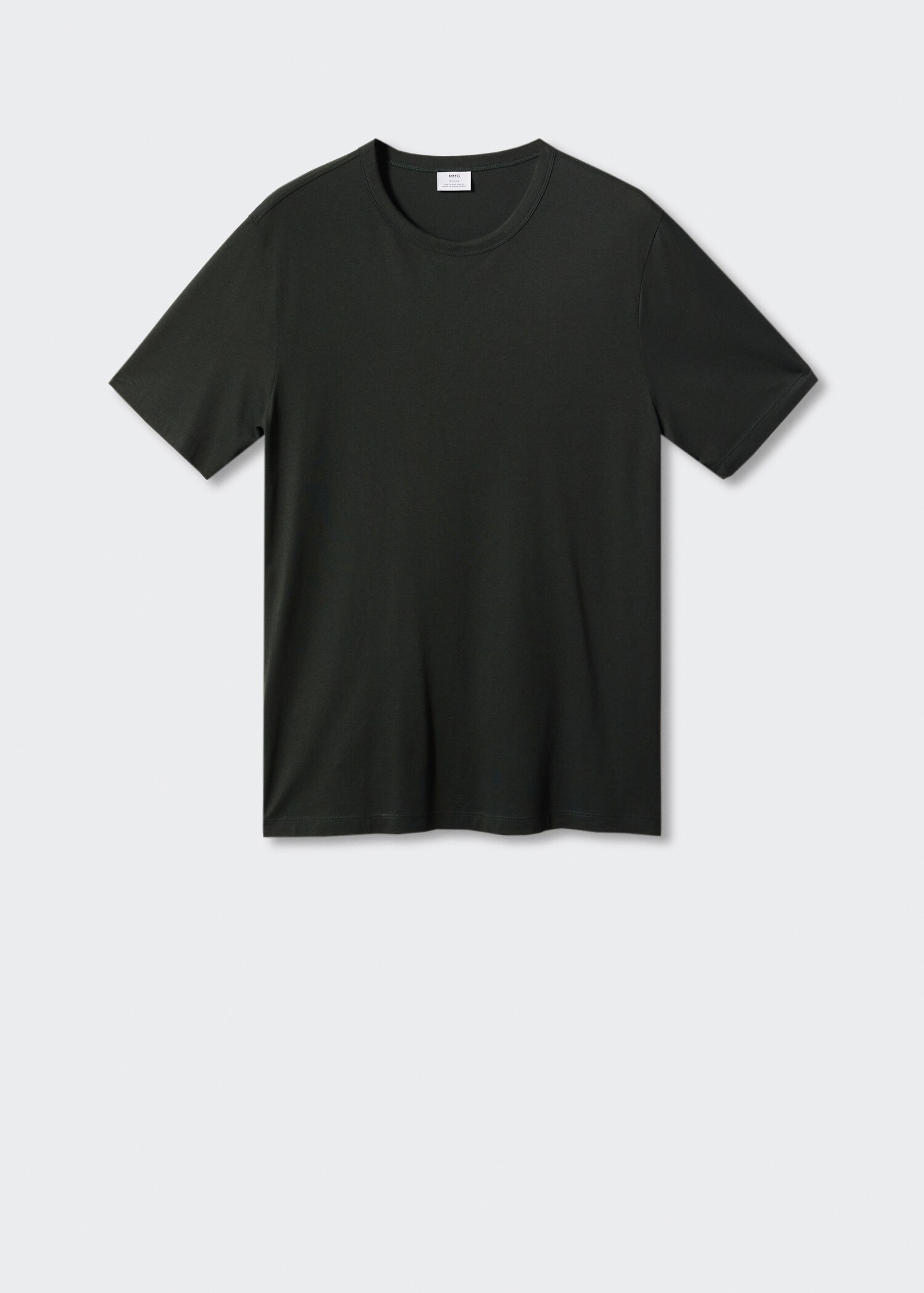 Μπλούζα basic μερσεριζέ lightweight - Προϊόν χωρίς μοντέλο