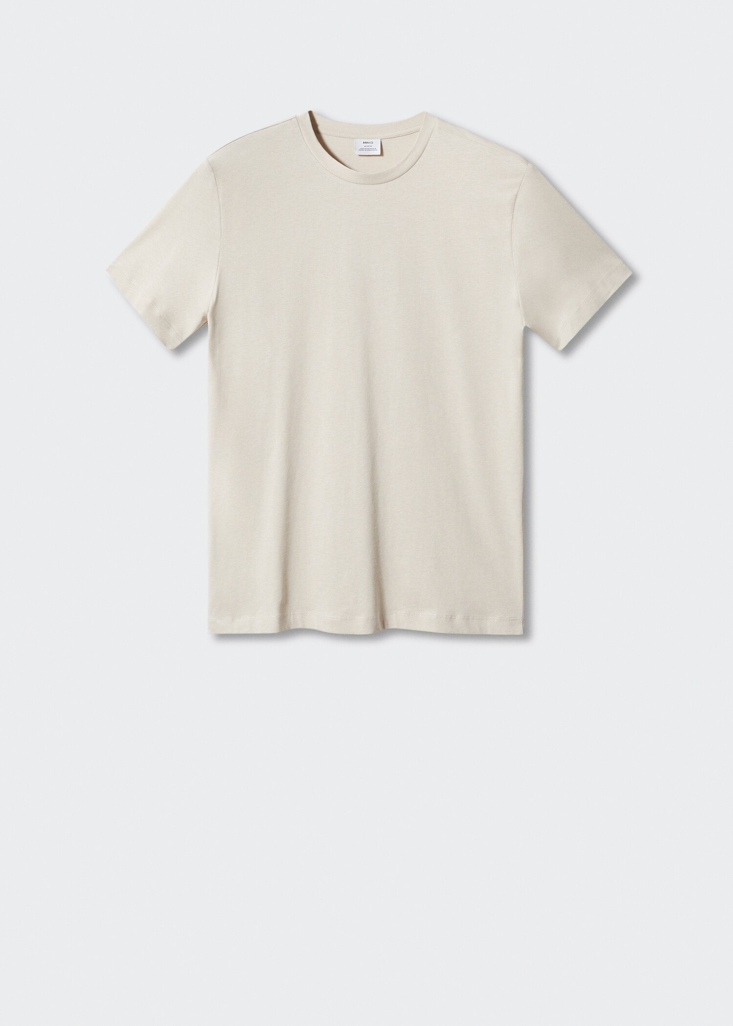 Camiseta básica algodón comfort stretch - Artículo sin modelo