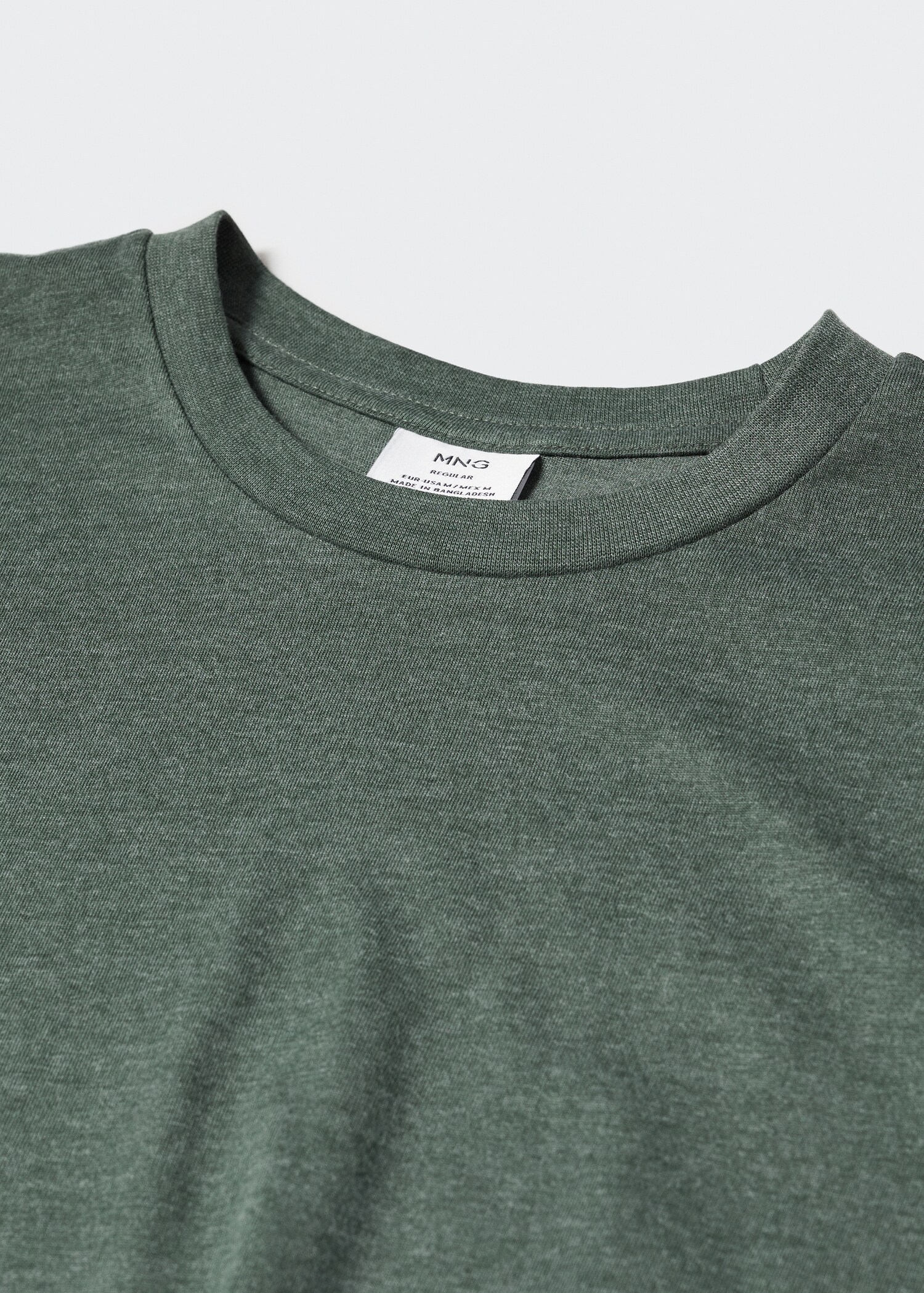 Camiseta básica algodón comfort stretch - Detalle del artículo 8